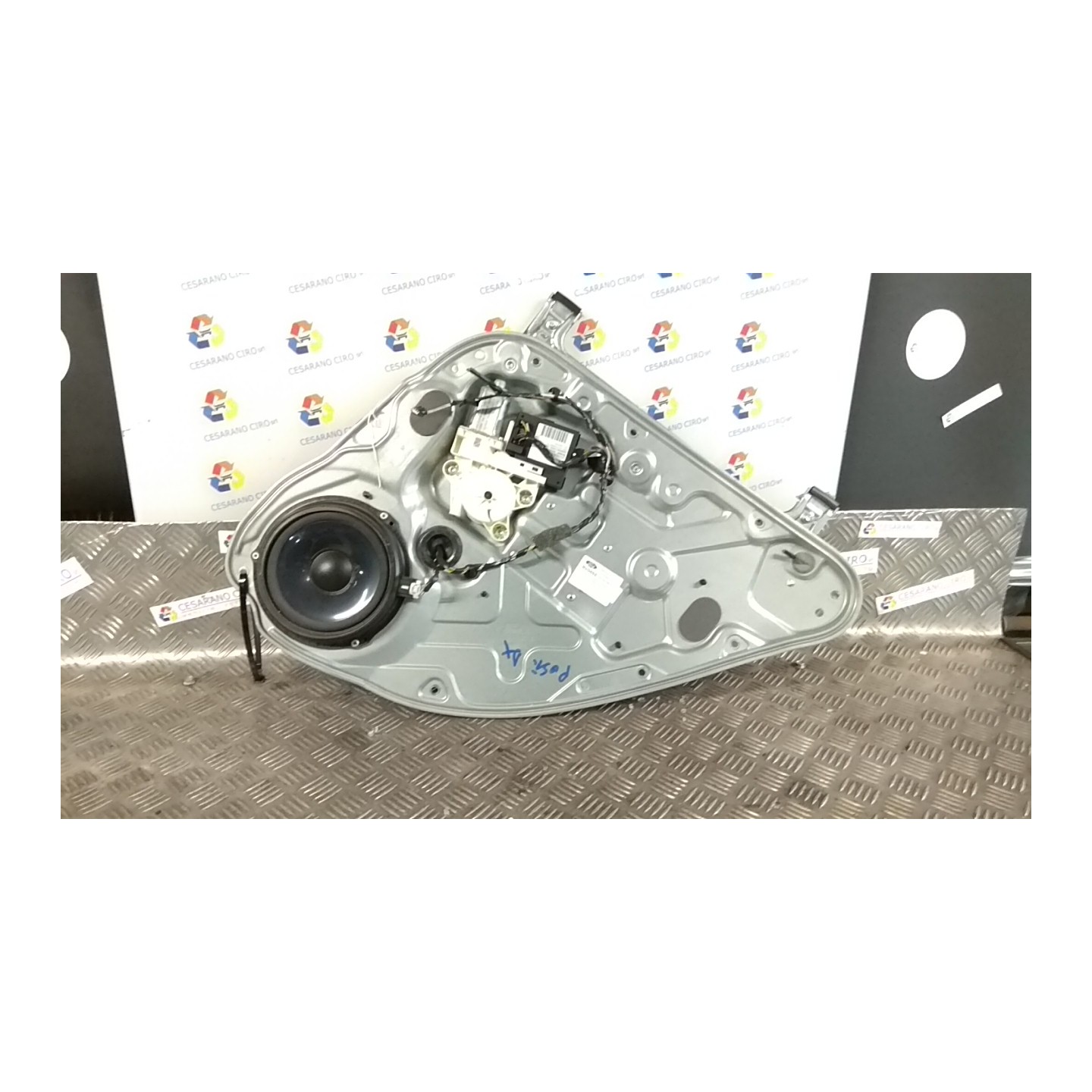 ALZACRISTALLO ELETTR. PORTA POST. DX. 187 FORD FOCUS C-MAX (CAP) (10/03-12/08 G8DB 1480078