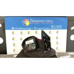 RETROVISORE EST. REGOLAZ. ELETTR. SX. 252 RENAULT TWINGO 2A SERIE (06/07-02/12) D7FA8 7701067334