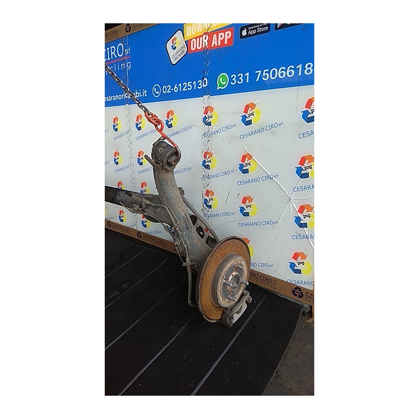 ASSALE POST. P/FRENI A DISCO POST. 034 TOYOTA IQ (01/09-12/14) 1KRFE 4210174020