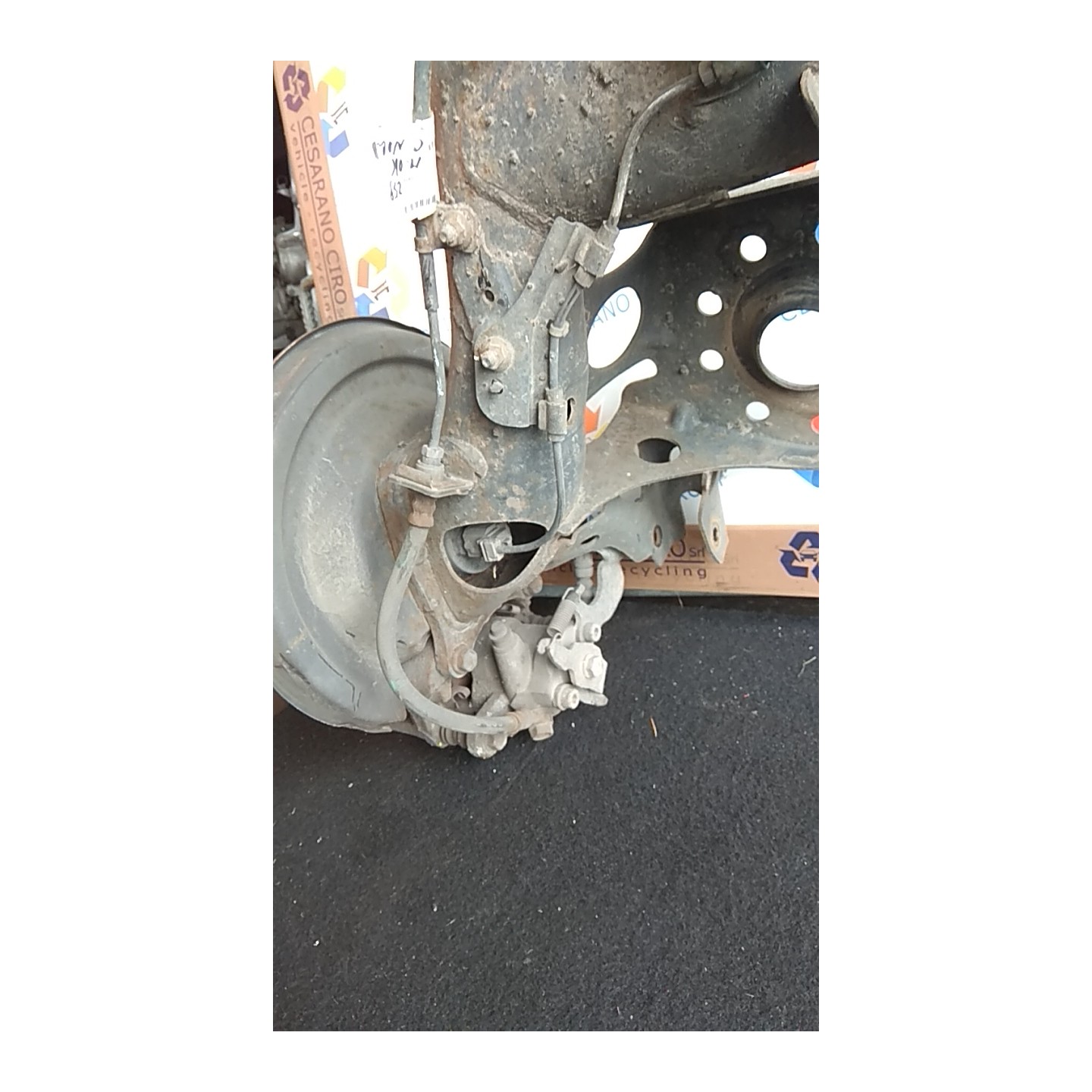 ASSALE POST. P/FRENI A DISCO POST. 034 TOYOTA IQ (01/09-12/14) 1KRFE 4210174020