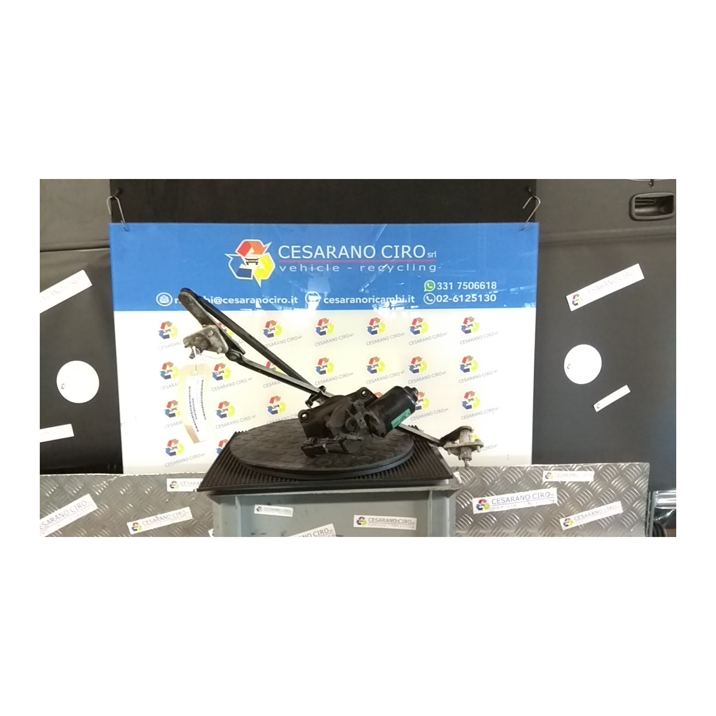 MOTORINO TERGIPARABREZZA 043 CHEVROLET (DAEWOO) KALOS (T200) (01/05-10/08) B12S1 96540501