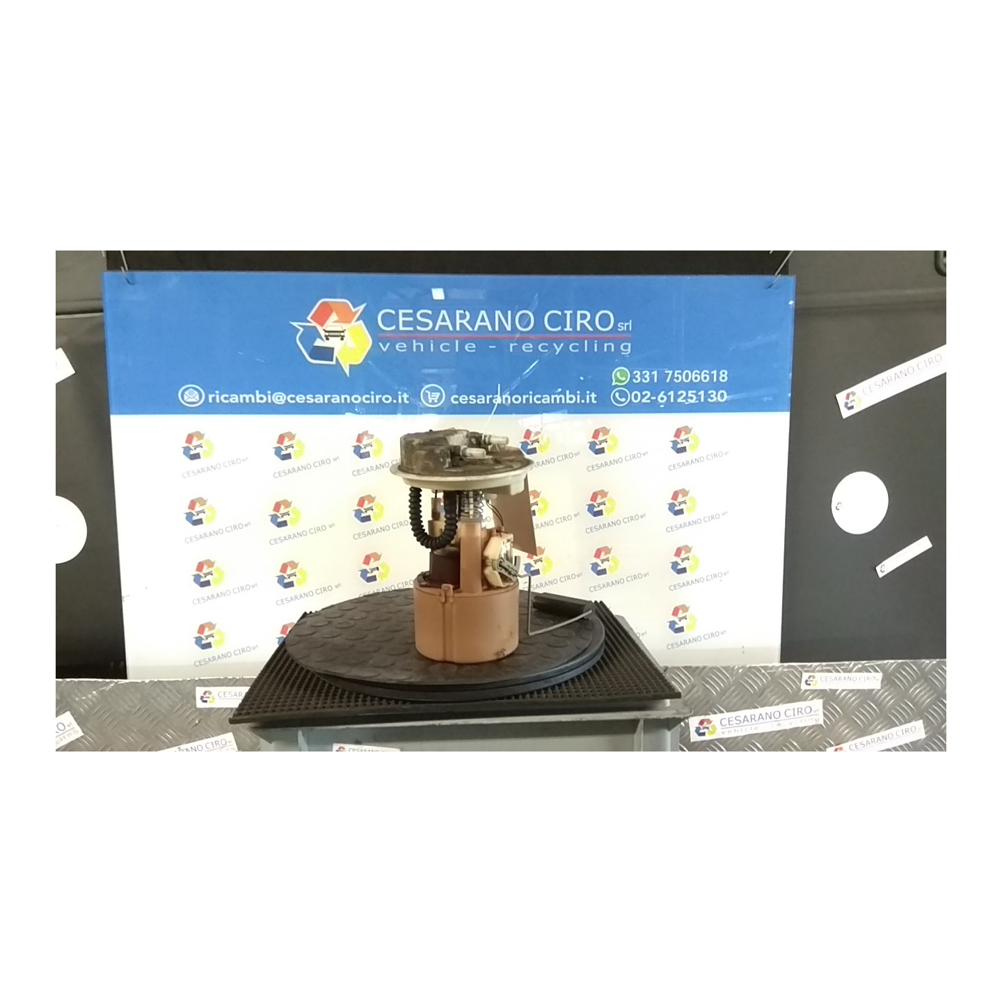 POMPA CARBURANTE C/TRASDUTTORE (GALLEGGIANTE) 046 RENAULT TWINGO 1A SERIE (08/98-09/07) D7FB7 8200058354