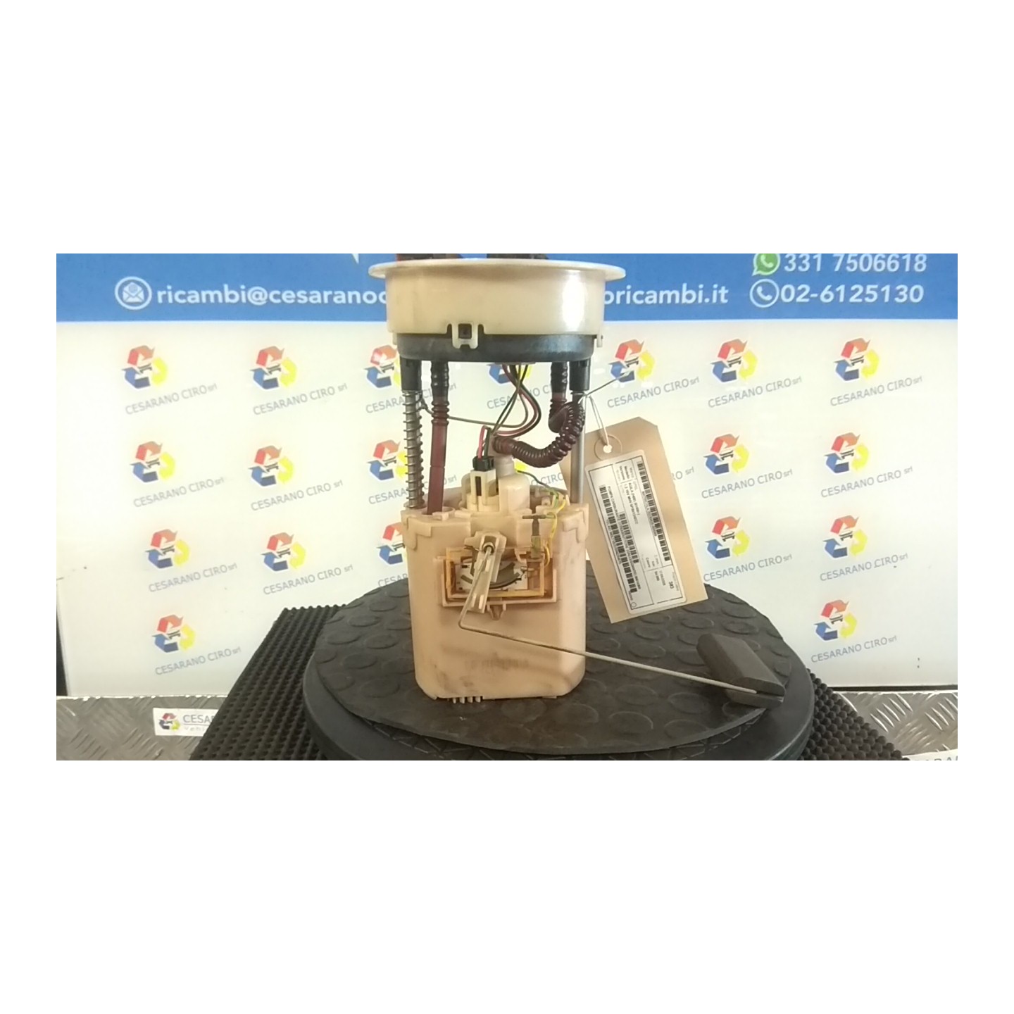 POMPA CARBURANTE C/TRASDUTTORE (GALLEGGIANTE) 068 OPEL AGILA (H08) (01/08-) K12B 95514358