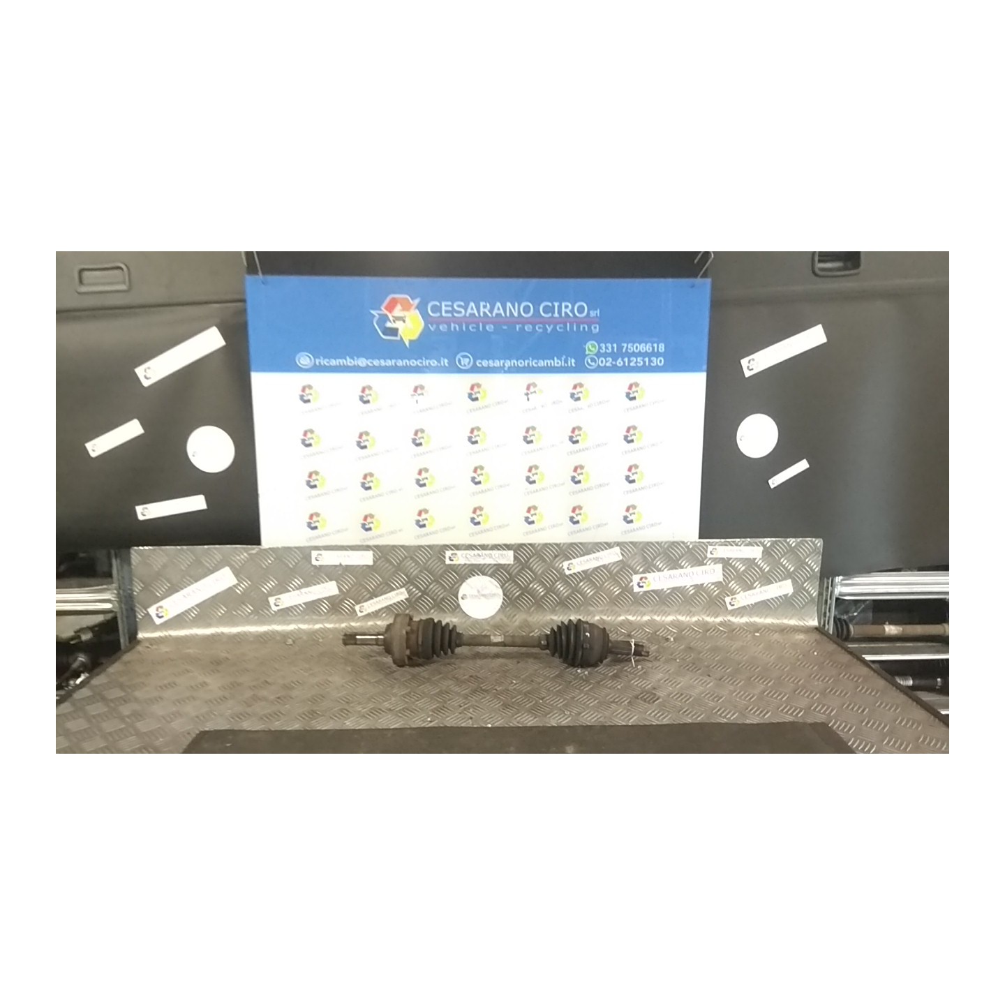 SEMIALBERO ANT. COMPL. SX. 032 LANCIA YPSILON (TE) (06/03-09/06) 188A9000 51934092