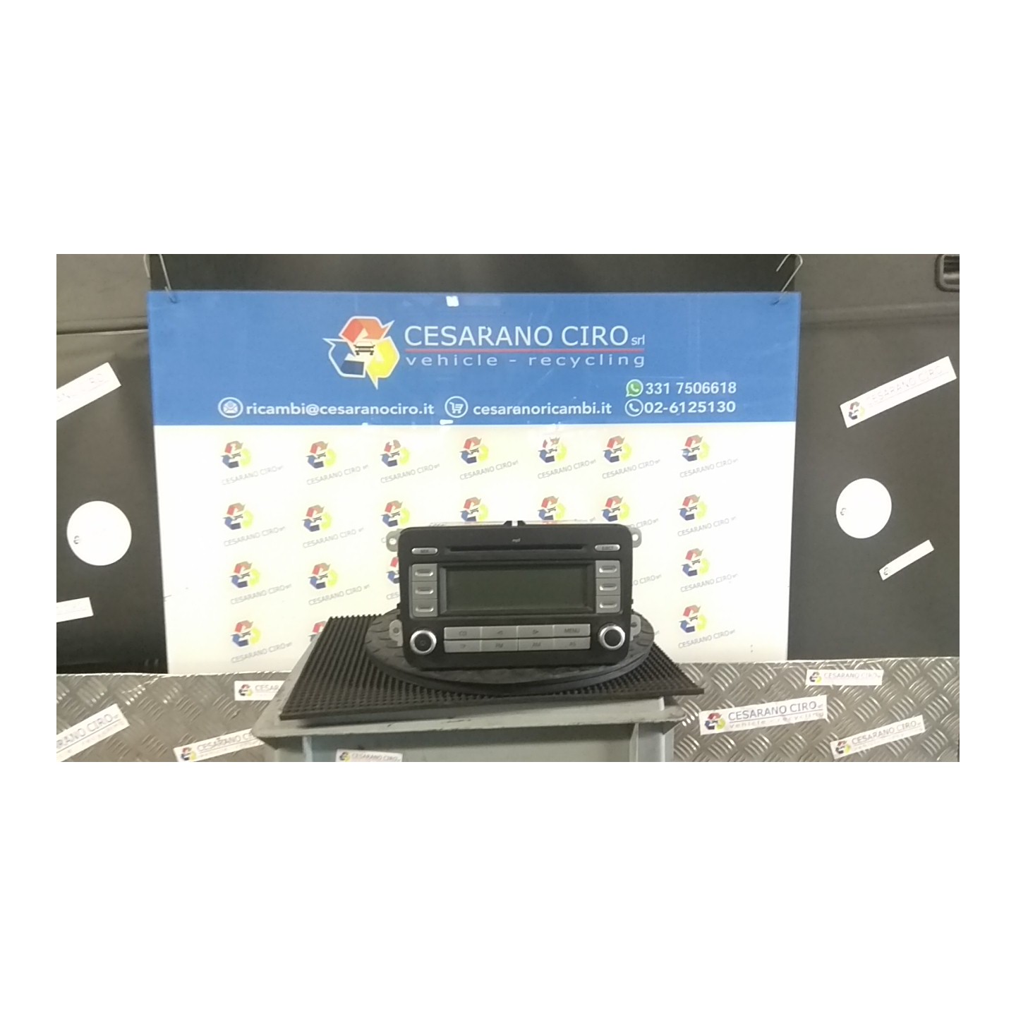 AUTORADIO 117 VOLKSWAGEN GOLF (1K) (10/03-12/09) BLS 1K0057186PX