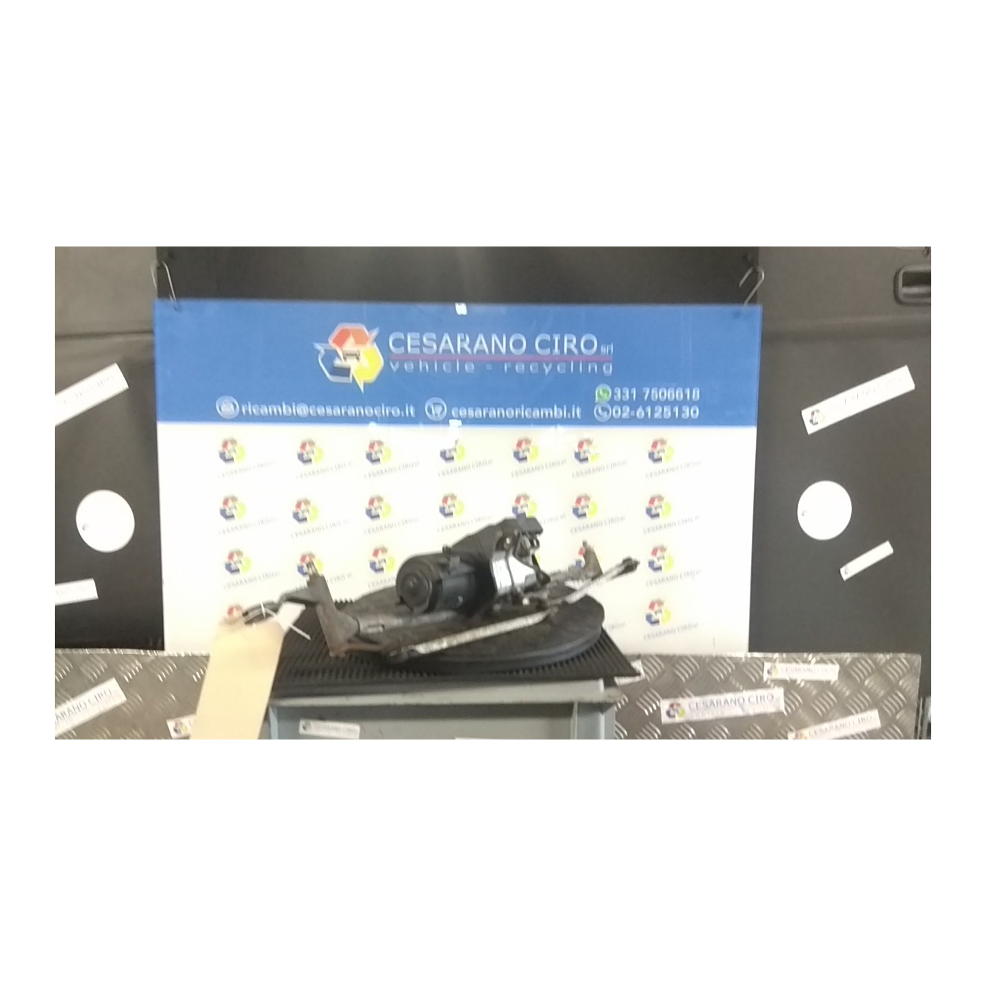 MECCANISMO TERGIPARABREZZA CON MOTORINO 136 LANCIA Y (01/96-10/00) 840A2000 46408351