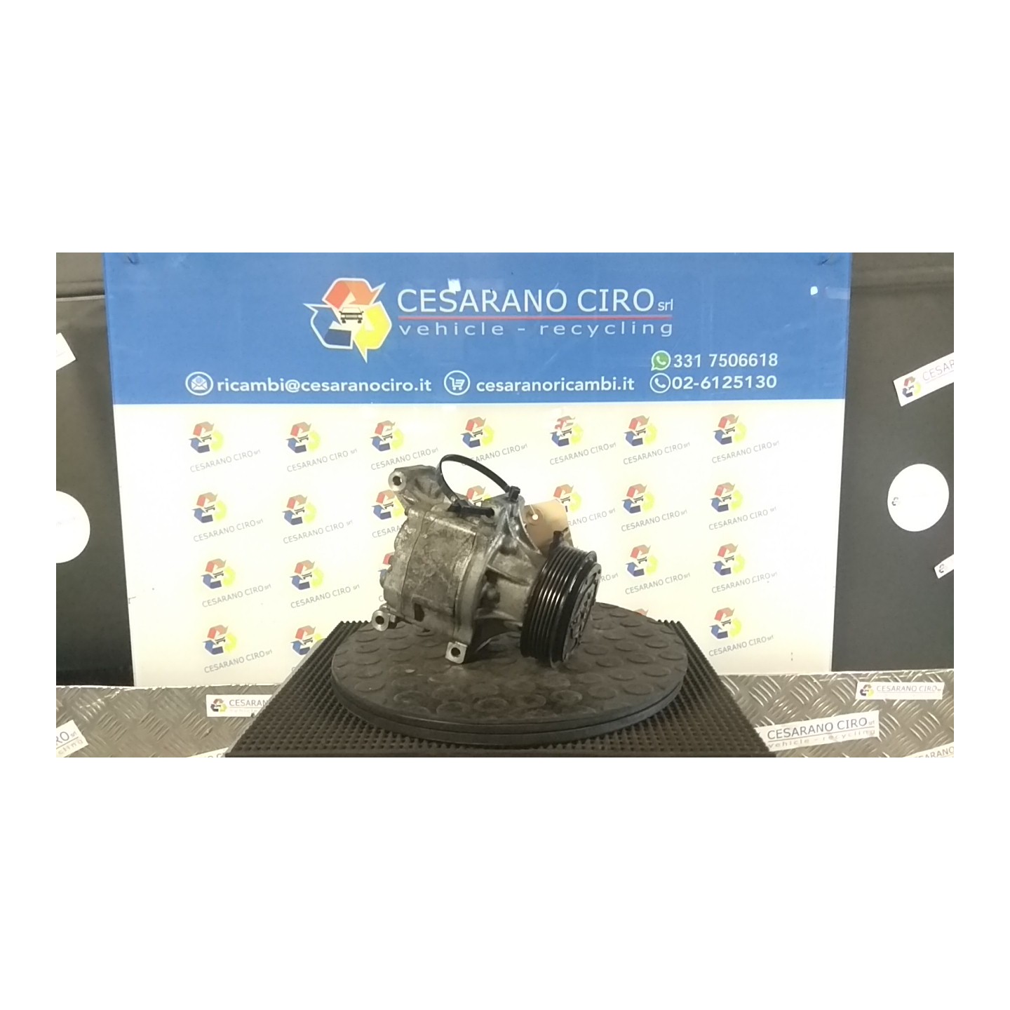 COMPRESSORE A/C 166 FIAT PANDA (2Q) (09/03-12/10) 188A8000 52060460