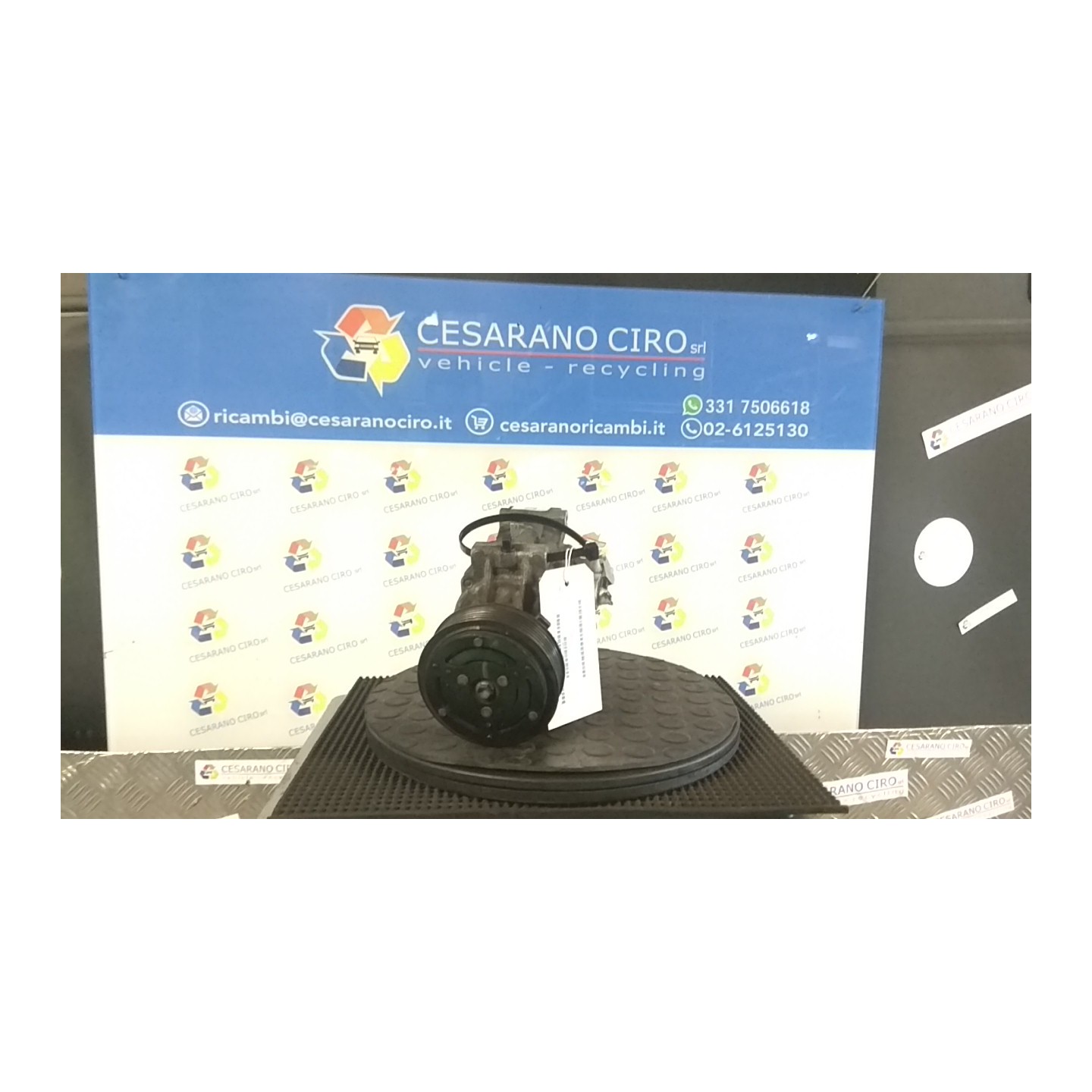 COMPRESSORE A/C 167 FIAT PANDA (2Q) (09/03-12/10) 188A8000 52060460