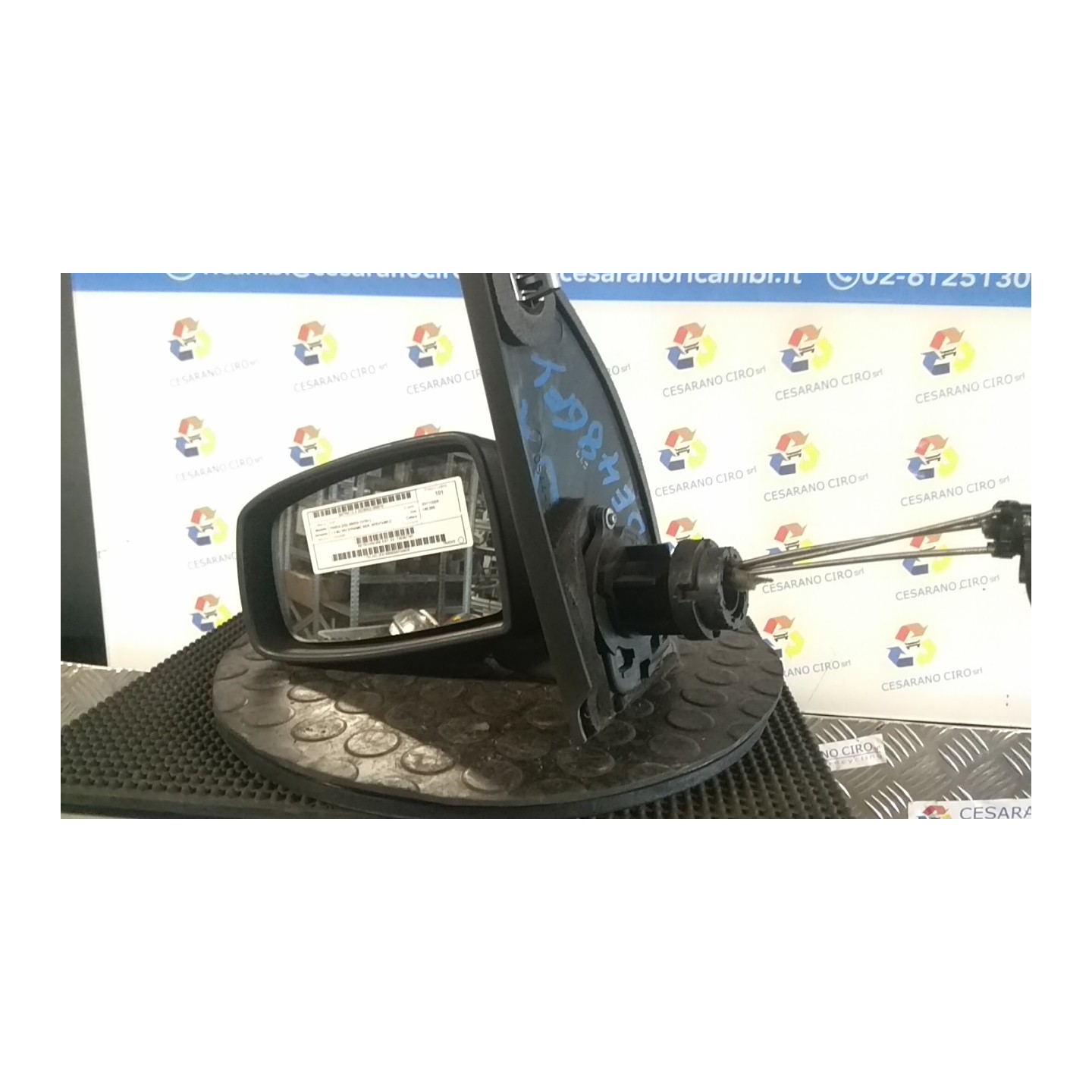 RETROVISORE EST. SX. 016 FIAT PANDA (2Q) (09/03-12/10) 188A8000 735357191