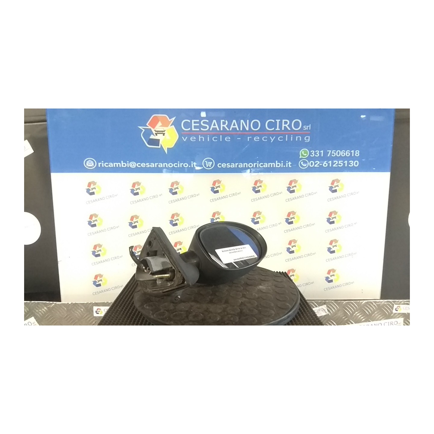 RETROVISORE EST. 09/02 SX. 027 RENAULT TWINGO 1A SERIE (08/98-09/07) D7FB7 7701471567
