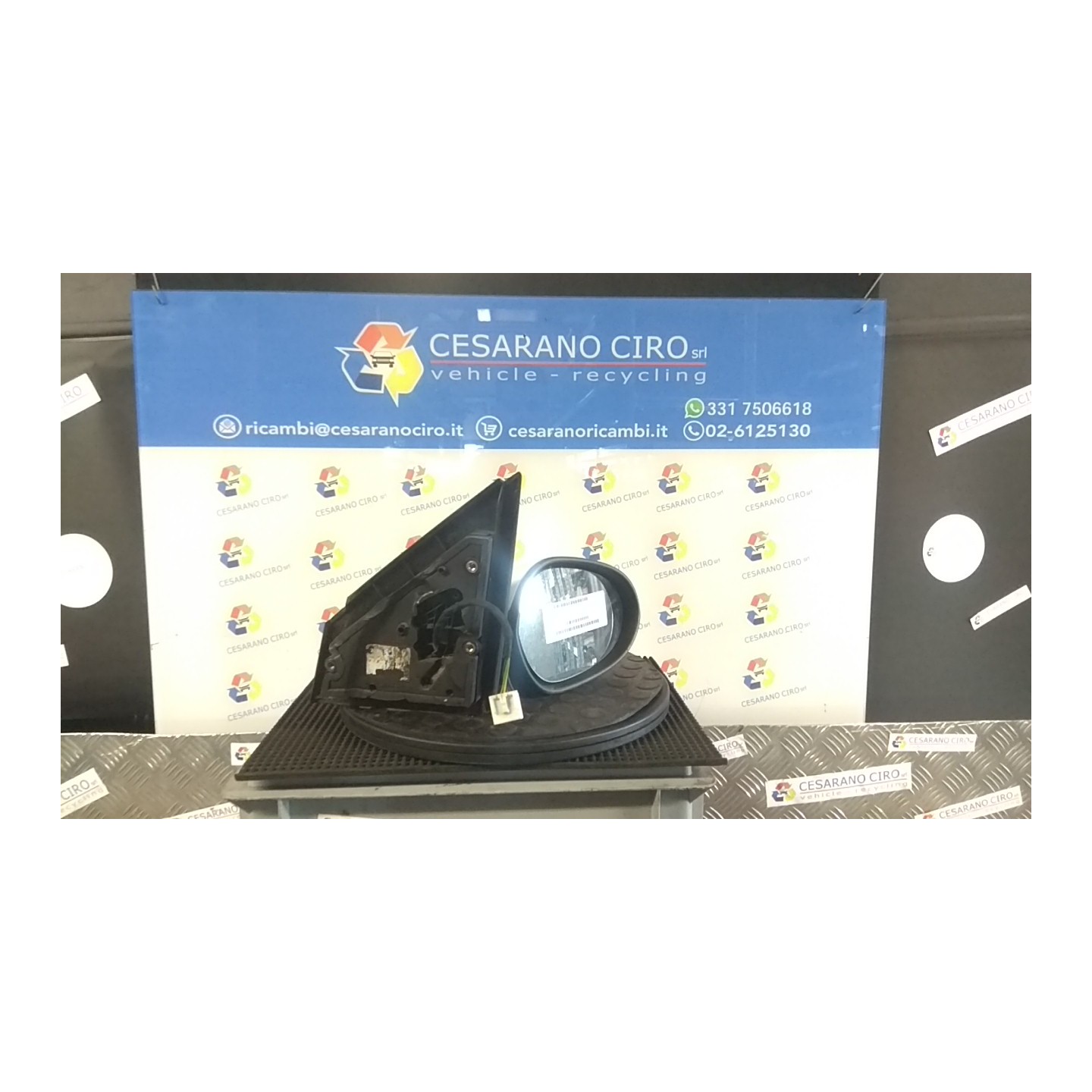 RETROVISORE EST. REGOLAZ. ELETTR. DX. 050 LANCIA YPSILON (TE) (09/06-12/08) 188A4000 735411226