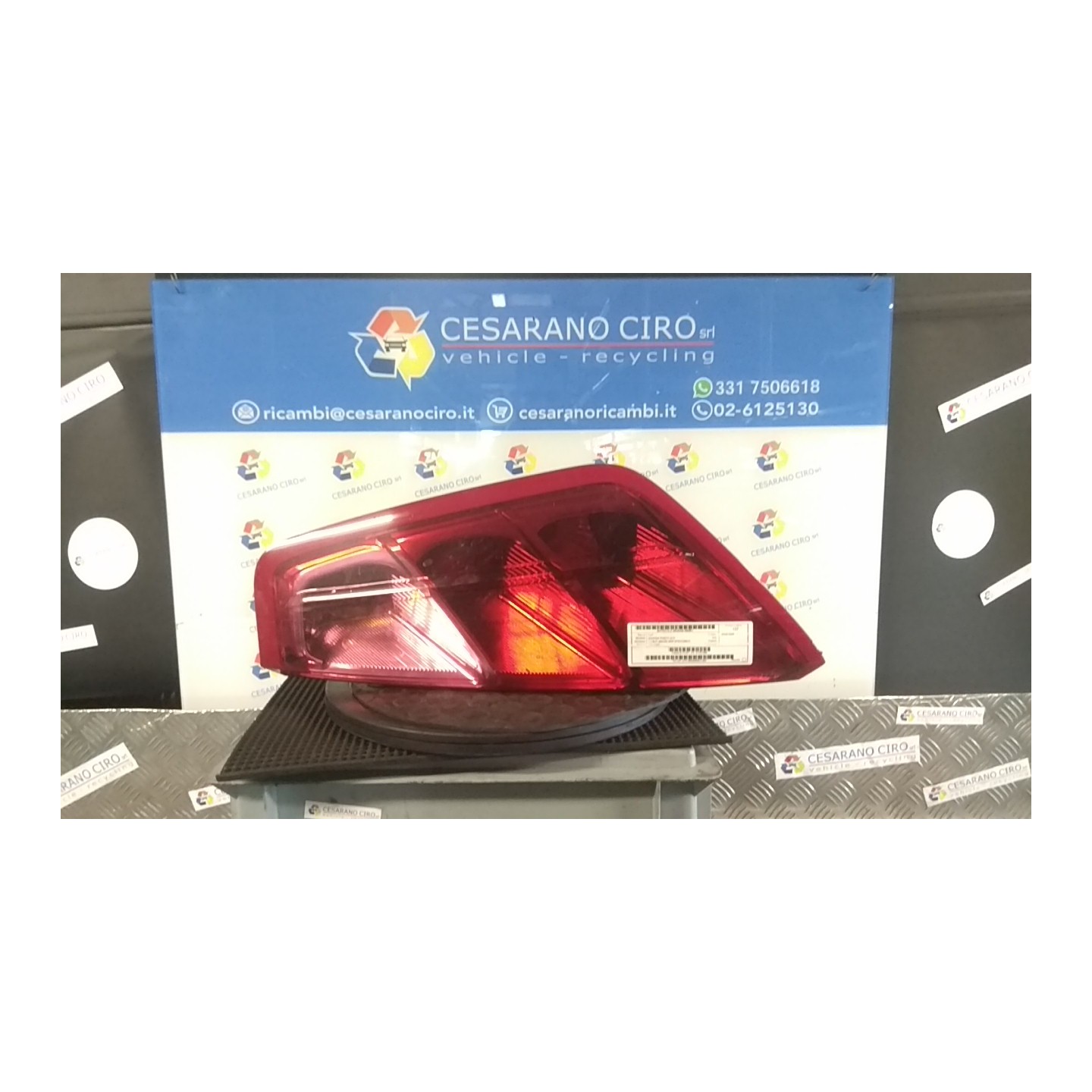 FANALE POST. DX. 051 FIAT GRANDE PUNTO (2Y) (06/05-12/08 199A2000 51701590