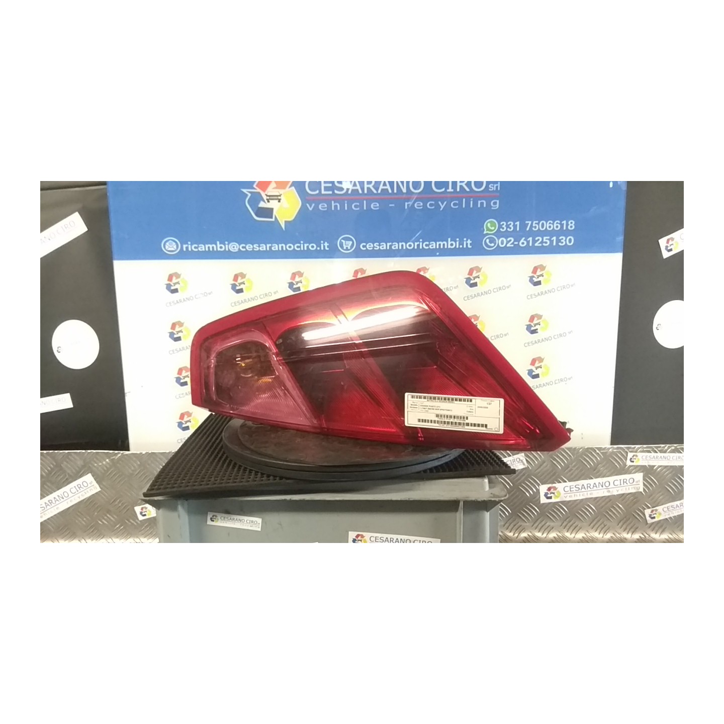FANALE POST. DX. 051 FIAT GRANDE PUNTO (2Y) (06/05-12/08 199A2000 51701590