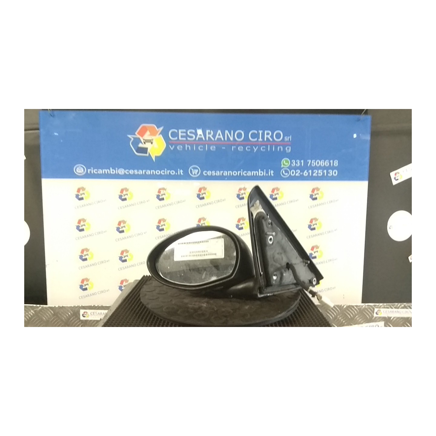 RETROVISORE EST. REGOLAZ. ELETTR. SX. 094 ALFA ROMEO 147 (W8) (08/00-01/06) AR32104 156079413