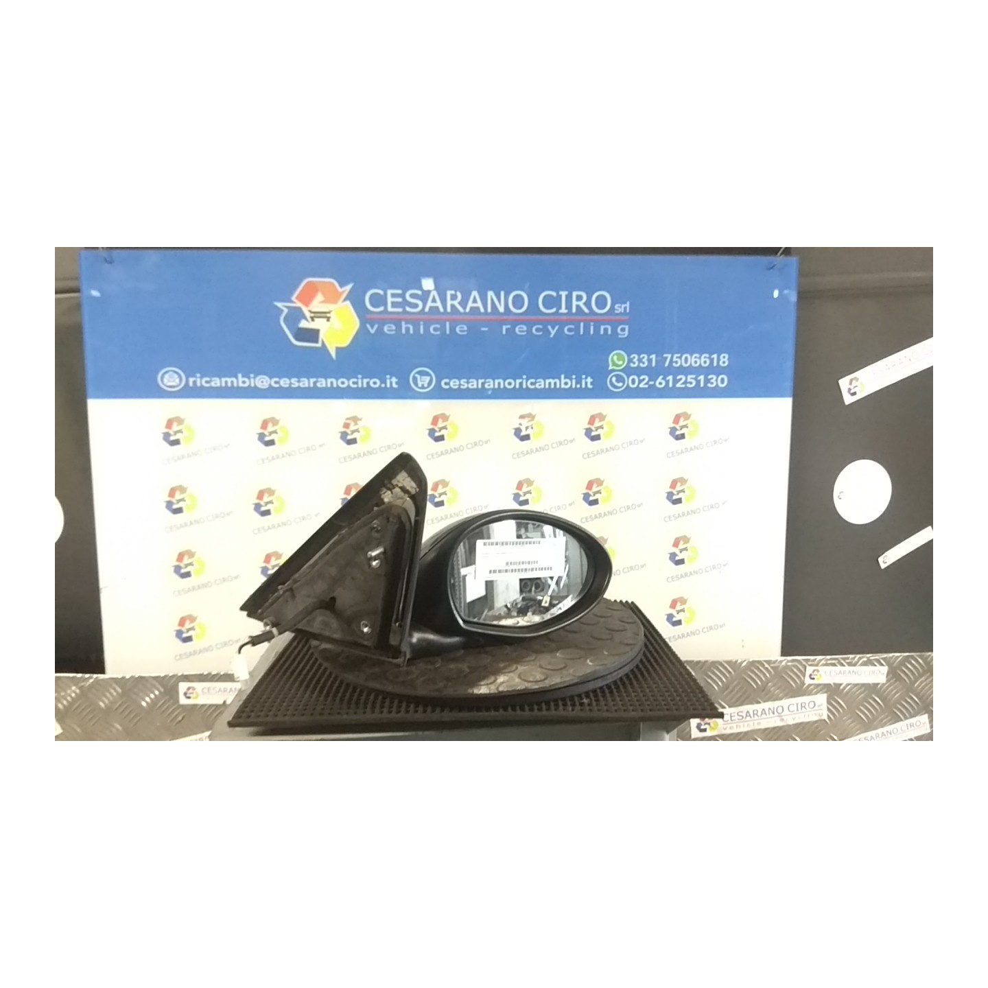 RETROVISORE EST. REGOLAZ. ELETTR. DX. 095 ALFA ROMEO 147 (W8) (08/00-01/06) AR32104 156079410