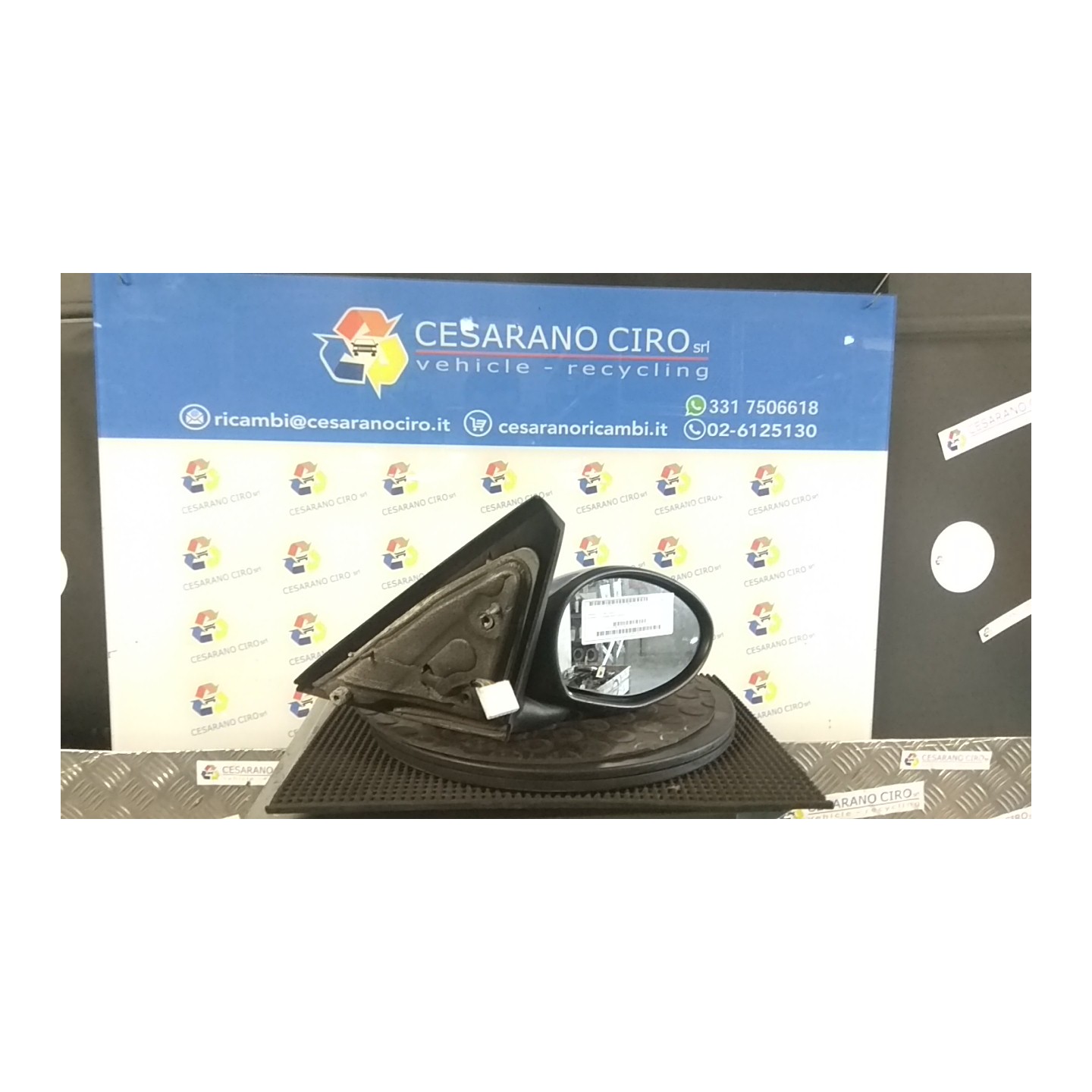 RETROVISORE EST. REGOLAZ. ELETTR. DX. 111 ALFA ROMEO 147 (W8) (10/04-07/11) 937A3000 156079410