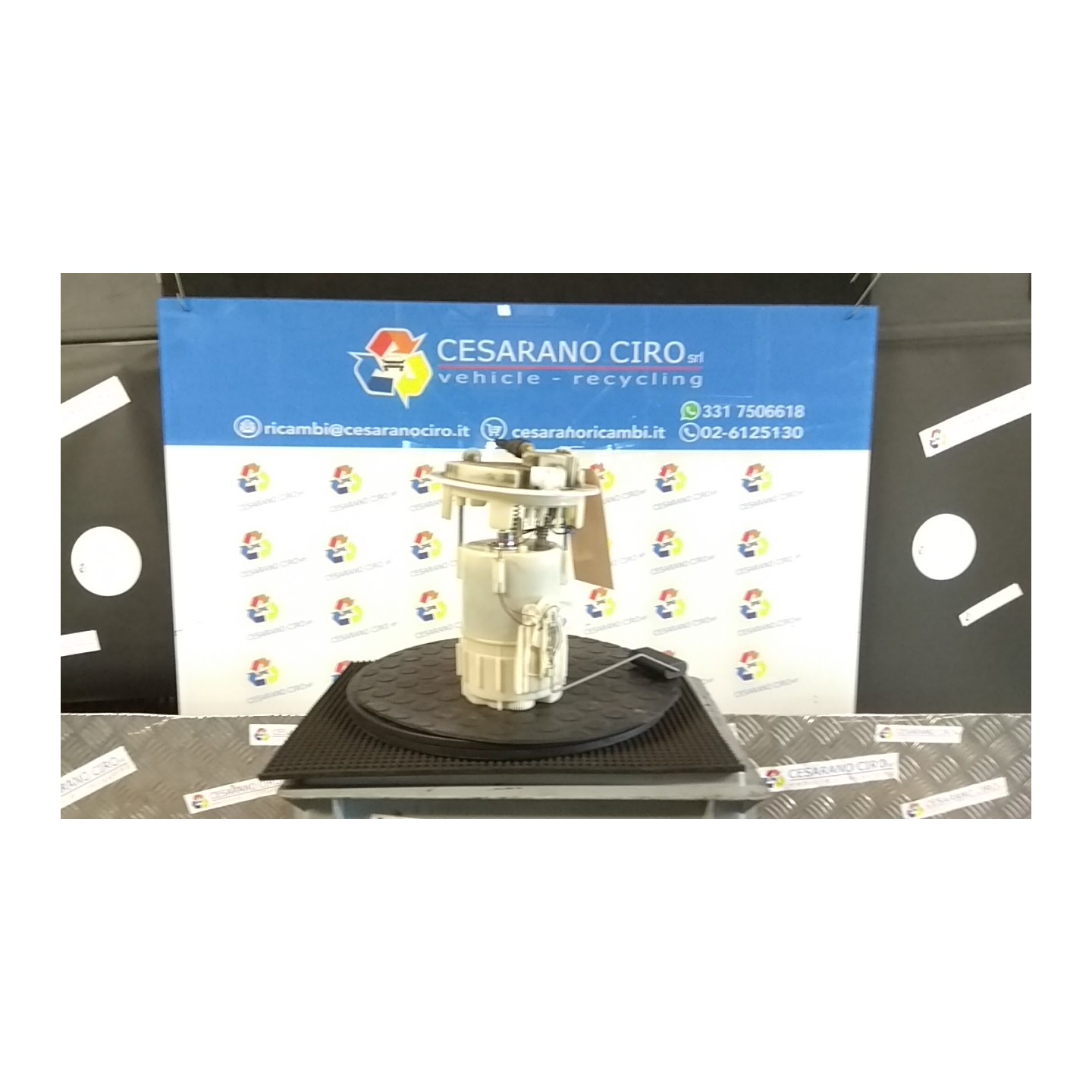 POMPA CARBURANTE C/TRASDUTTORE (GALLEGGIANTE) C/FILTRO CARBURANTE INT. 076 PEUGEOT 208 (01/12-11/15) HM01 9674466980