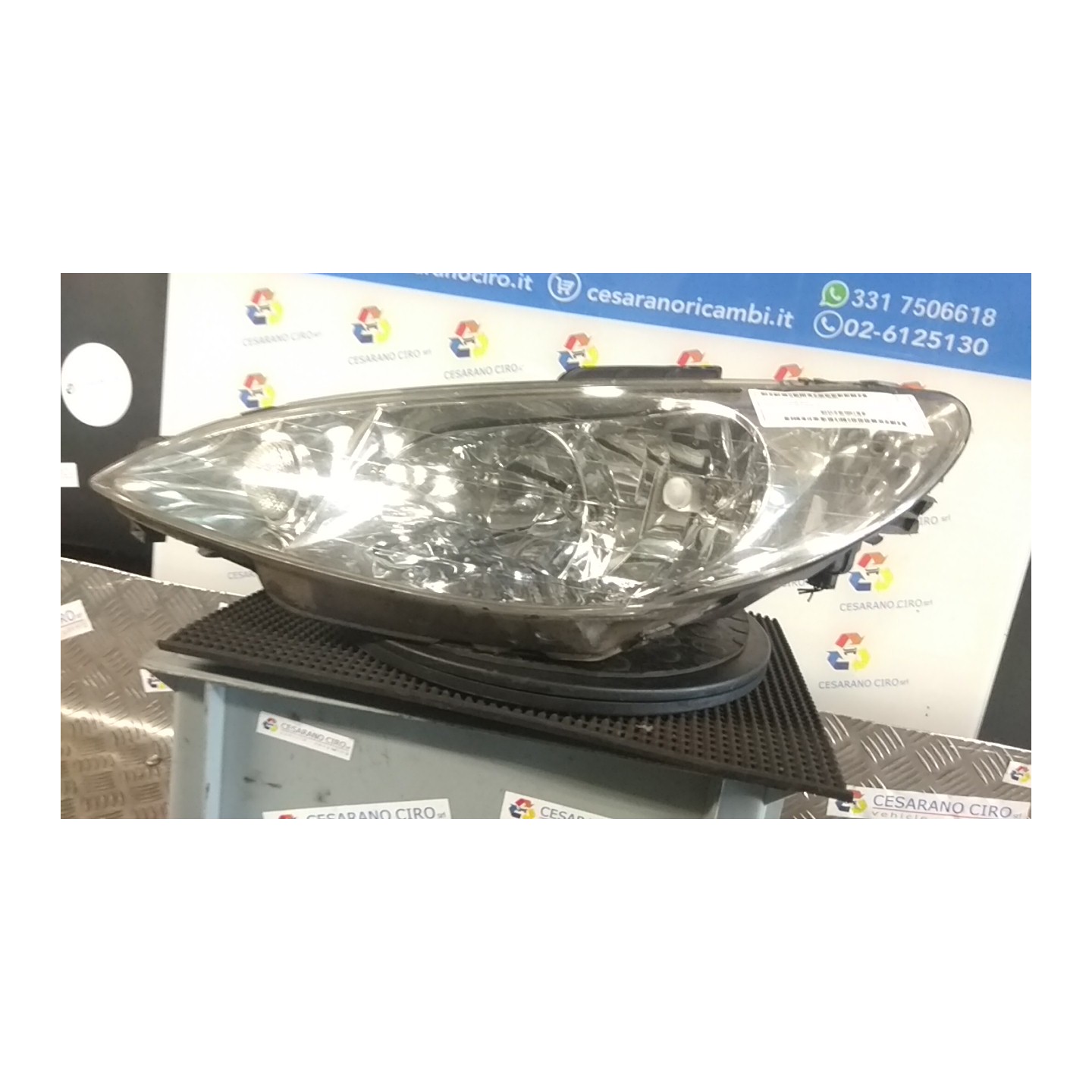 PROIETTORE SX. 008 PEUGEOT 206 (09/98-06/09) KFU 6204S7