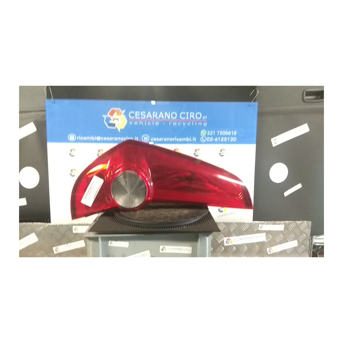 FANALE POST. SX. 009 OPEL AGILA (H08) (01/08-) K12B 93193683