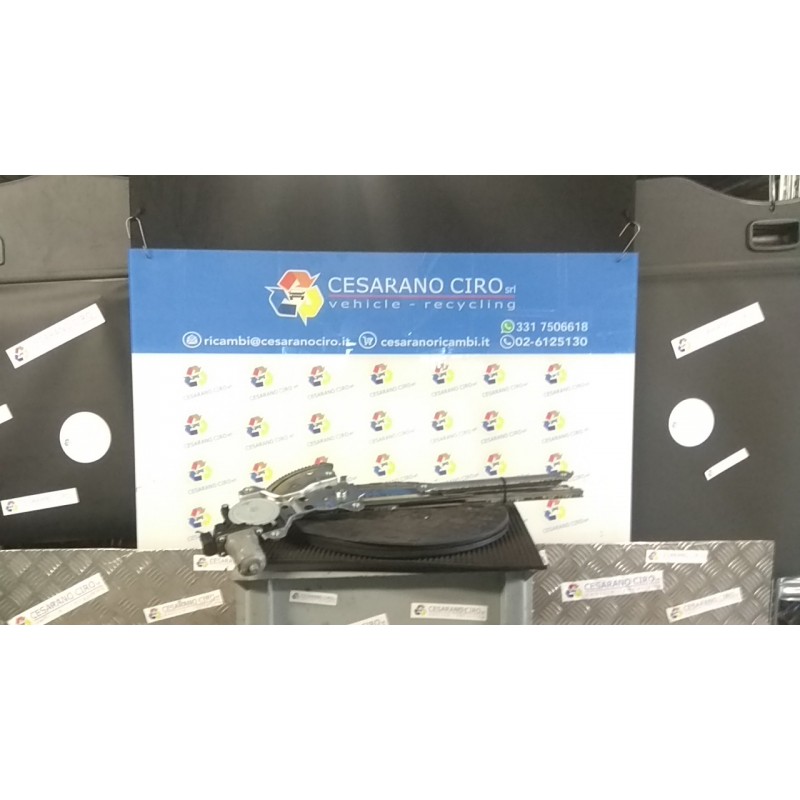 ALZACRISTALLO ELETTR. PORTA ANT. SX. 015 OPEL AGILA (H08) (01/08-) K12B 95512982