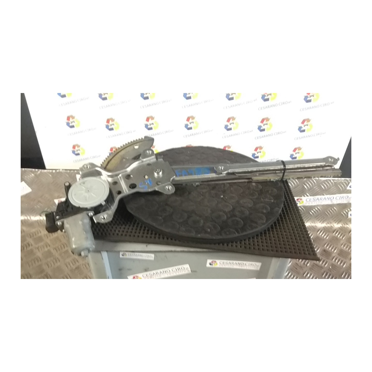 ALZACRISTALLO ELETTR. PORTA ANT. SX. 015 OPEL AGILA (H08) (01/08-) K12B 95512982