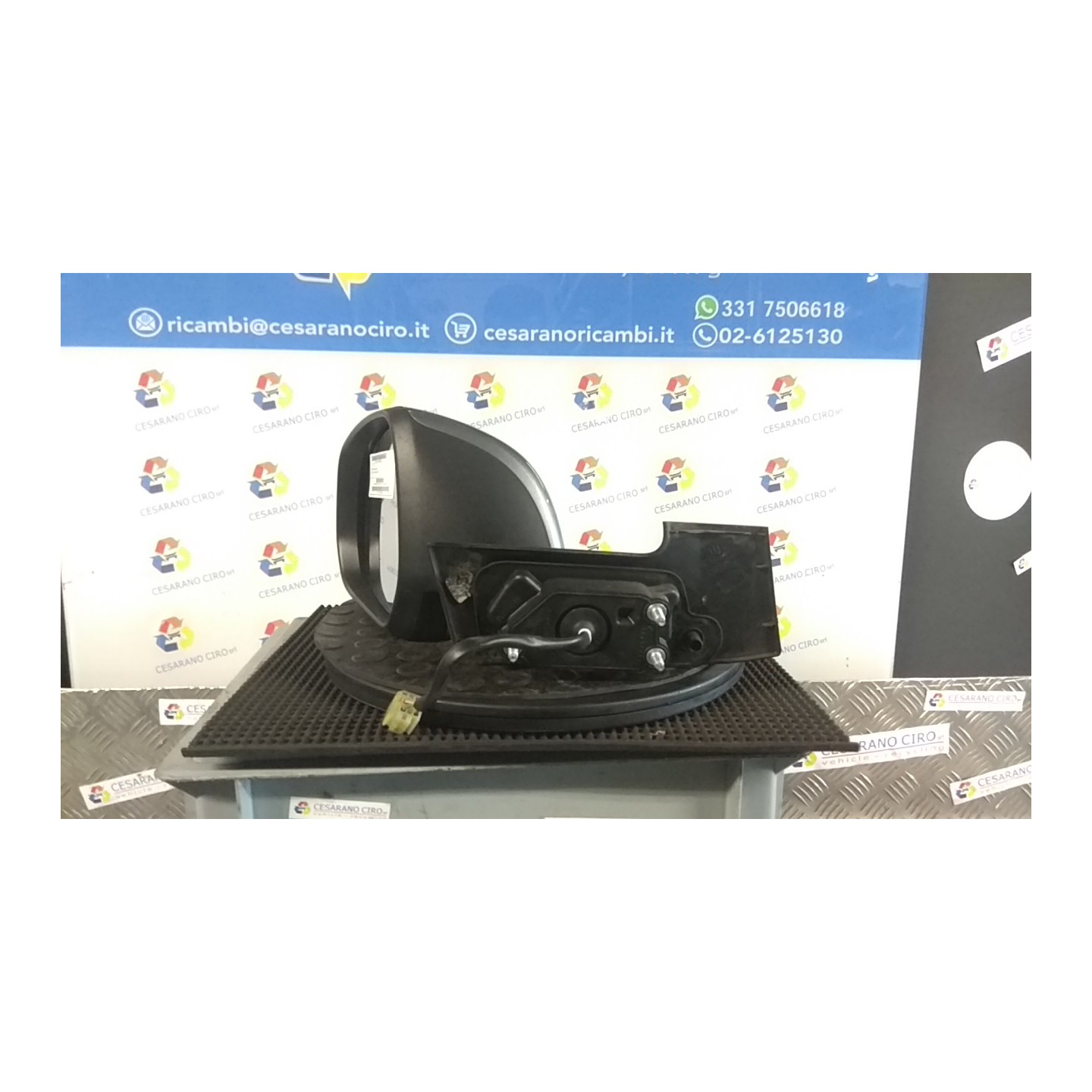 RETROVISORE EST. REGOLAZ. ELETTR. SX. 020 OPEL AGILA (H08) (01/08-) K12B 93196281
