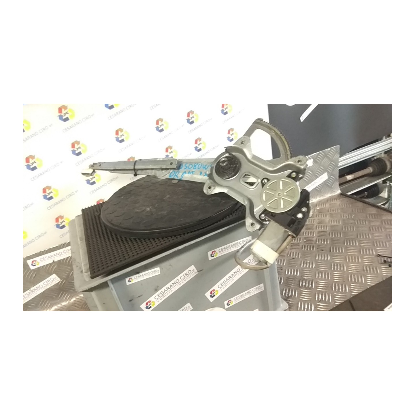 ALZACRISTALLO ELETTR. PORTA POST. C/MOTORINO DX. 023 DR DR5 (12/07-) SQR481F 741090027