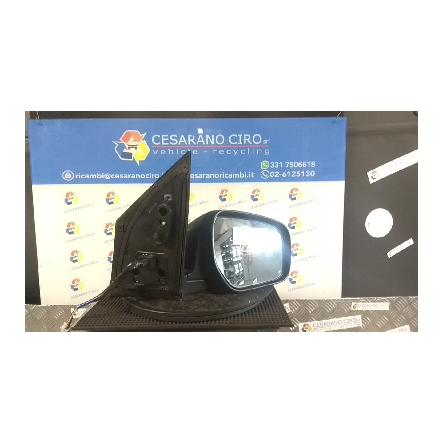 RETROVISORE EST. REGOLAZ. ELETTR. EQPT0;EQPT1;RETROVISORI EST.01 DX. 043 RENAULT KOLEOS (05/08-) M9RG8 96301JY04A