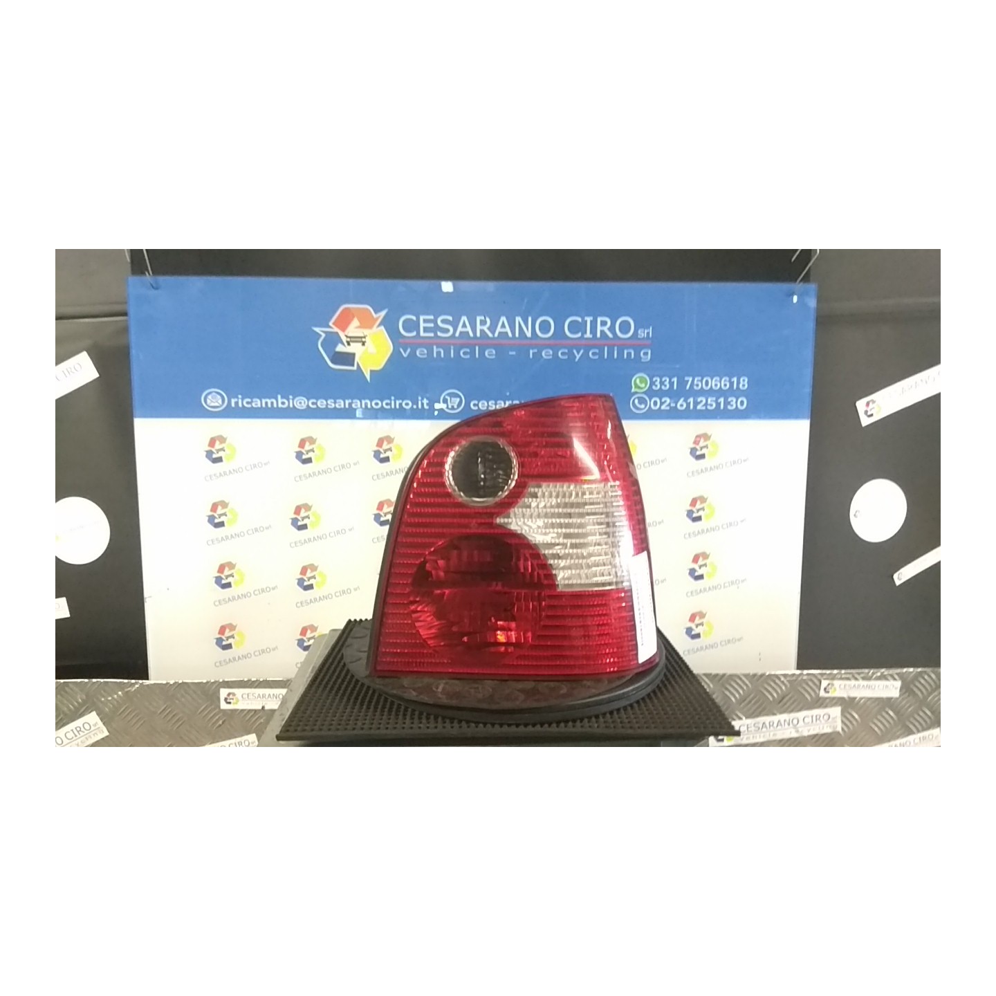 FANALE POST. DX. 060 VOLKSWAGEN POLO (9N) (10/01-03/05) BBY 6Q6945096G