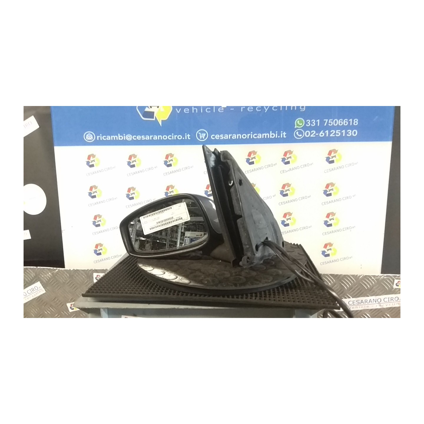 RETROVISORE EST. TERMICO REGOLAZ. ELETTR. SX. 066 FIAT STILO (2C) (09/01-11/03) 192A1000 735306558