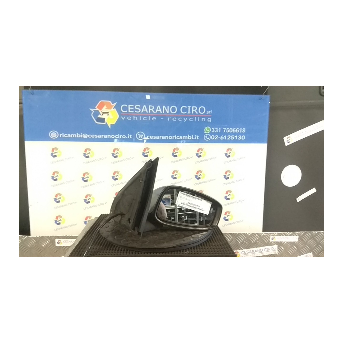 RETROVISORE EST. TERMICO REGOLAZ. ELETTR. DX. 067 FIAT STILO (2C) (09/01-11/03) 192A1000 735306545