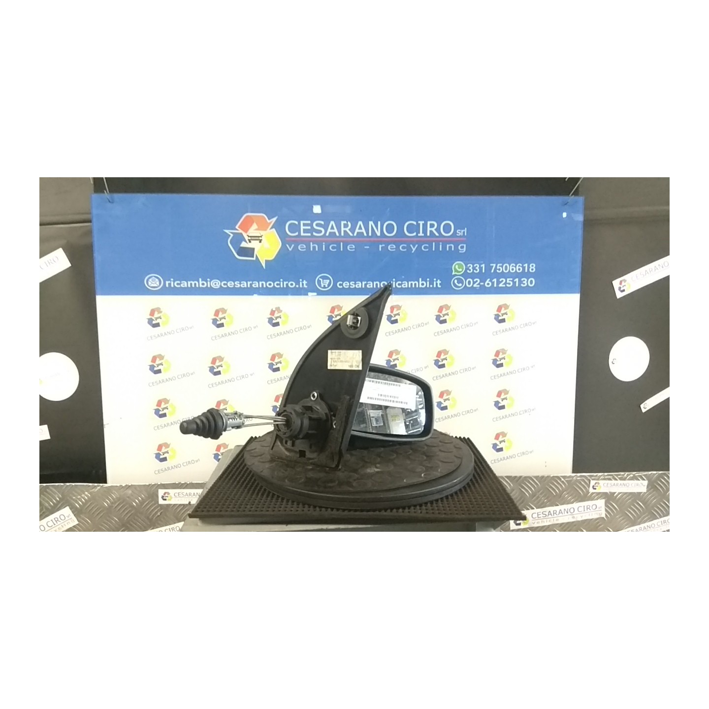 RETROVISORE EST. DX. 088 FIAT PANDA (2Q) (09/03-12/10) 188A4000 735357185