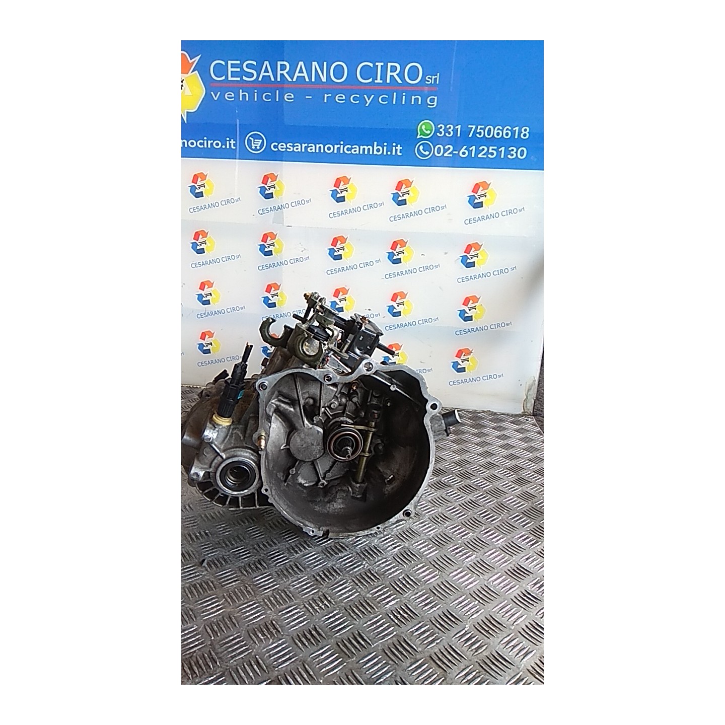 CAMBIO COMPL. 104 CHEVROLET (DAEWOO) MATIZ (M100) (12/00-02/06) B10S 96325117