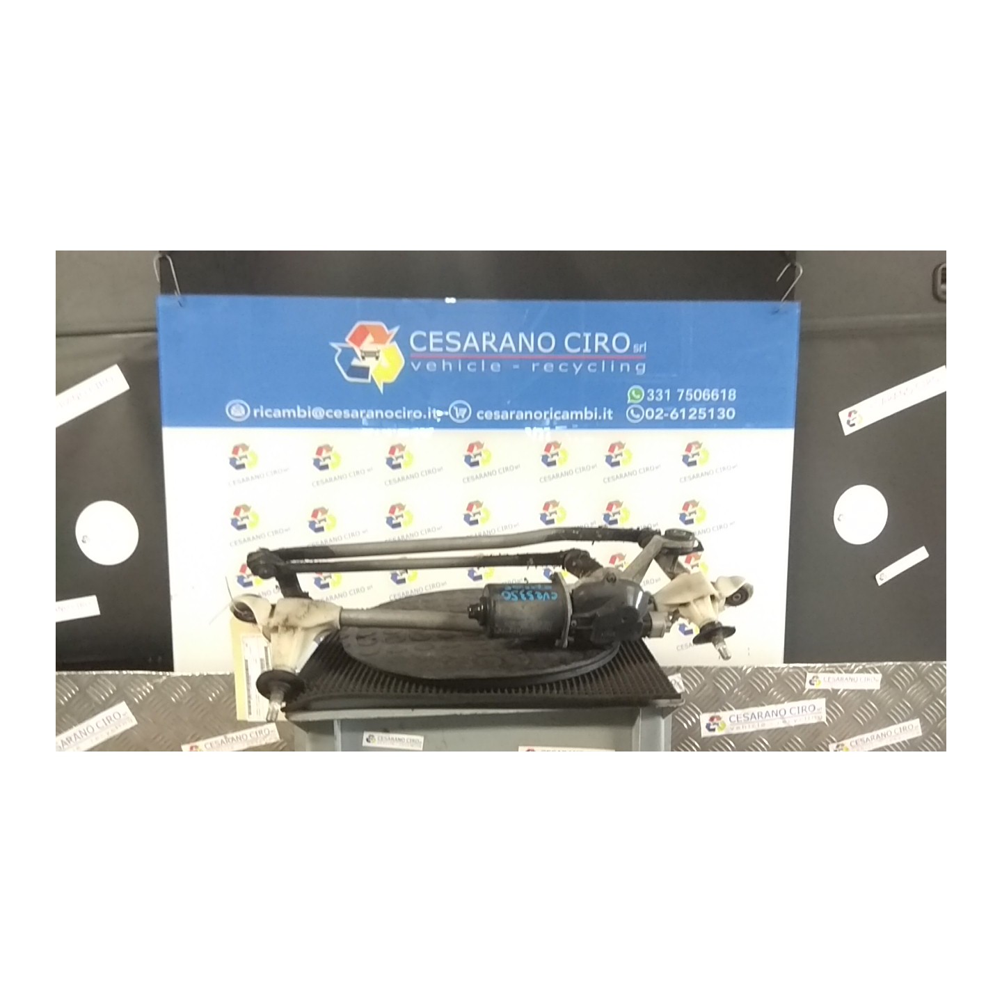 MOTORINO TERGIPARABREZZA 035 HONDA JAZZ 1A SERIE (11/02-10/08) L12A1 76505SAAG11