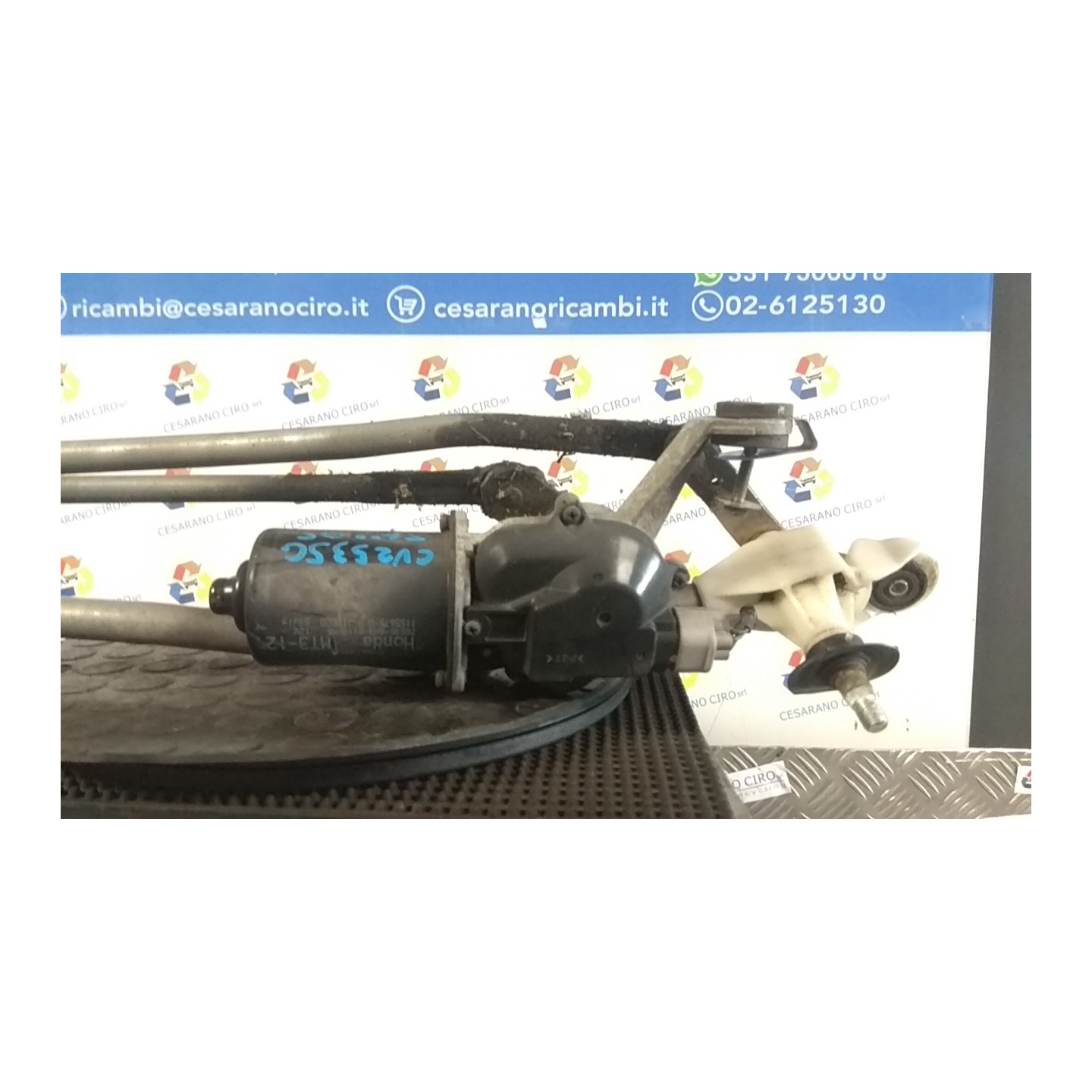 MOTORINO TERGIPARABREZZA 035 HONDA JAZZ 1A SERIE (11/02-10/08) L12A1 76505SAAG11