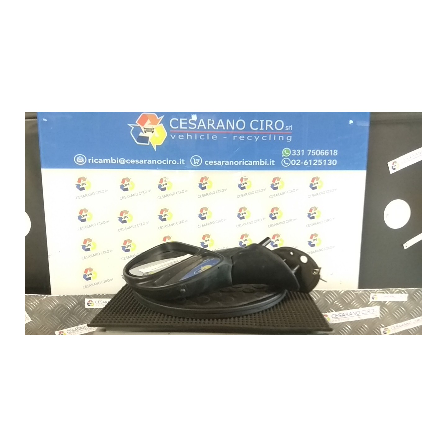 RETROVISORE EST. REGOLAZ. ELETTR. TERMICO SX. 007 FIAT MULTIPLA (1F) (05/04-04/12) 182B6000 735505375