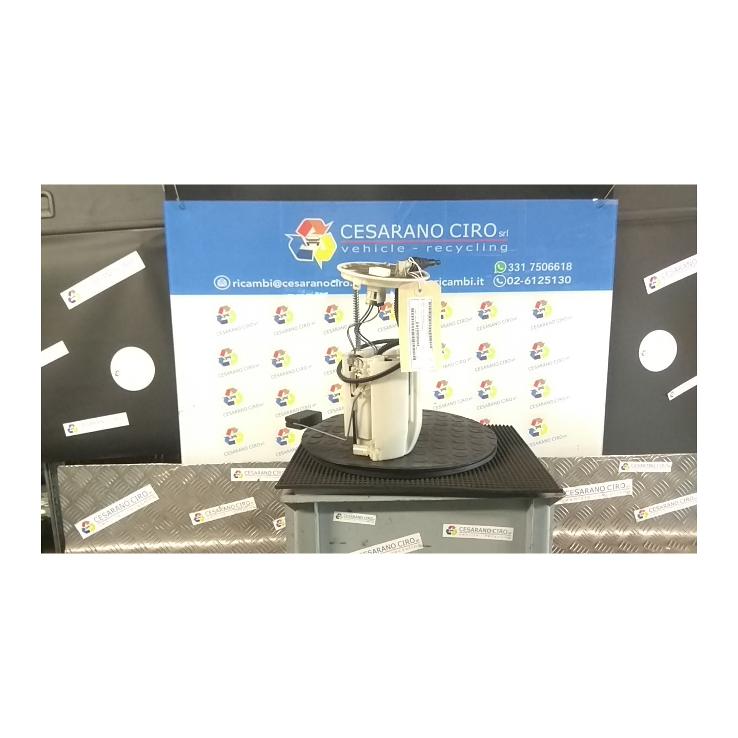 POMPA CARBURANTE C/TRASDUTTORE (GALLEGGIANTE) 015 FIAT SEDICI (3B) (02/06-11/11) M16A 71742094
