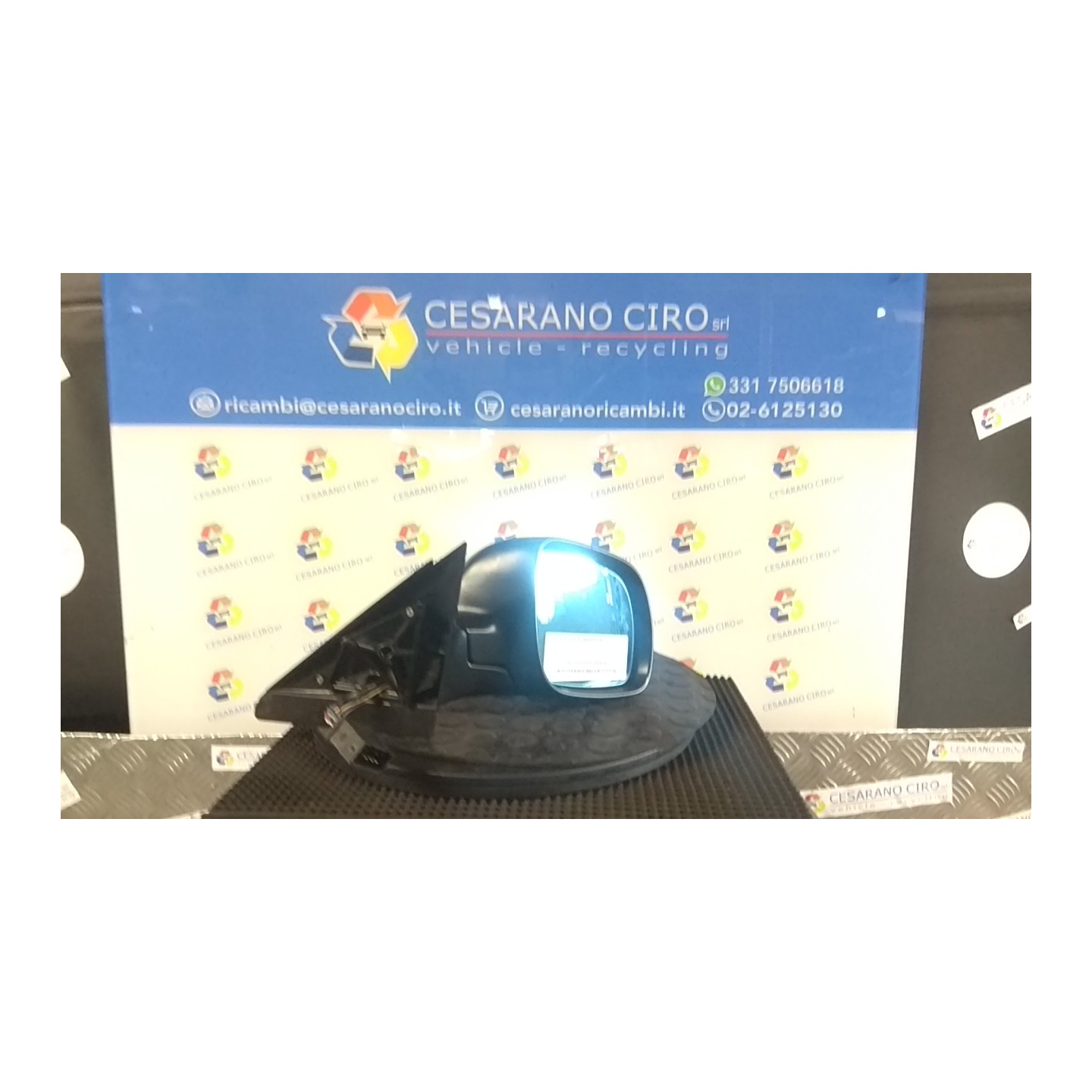 RETROVISORE EST. REGOLAZ. ELETTR. DX. 023 AUDI A4 (8D) (10/94-12/00) ADR 8D1858532J3FZ