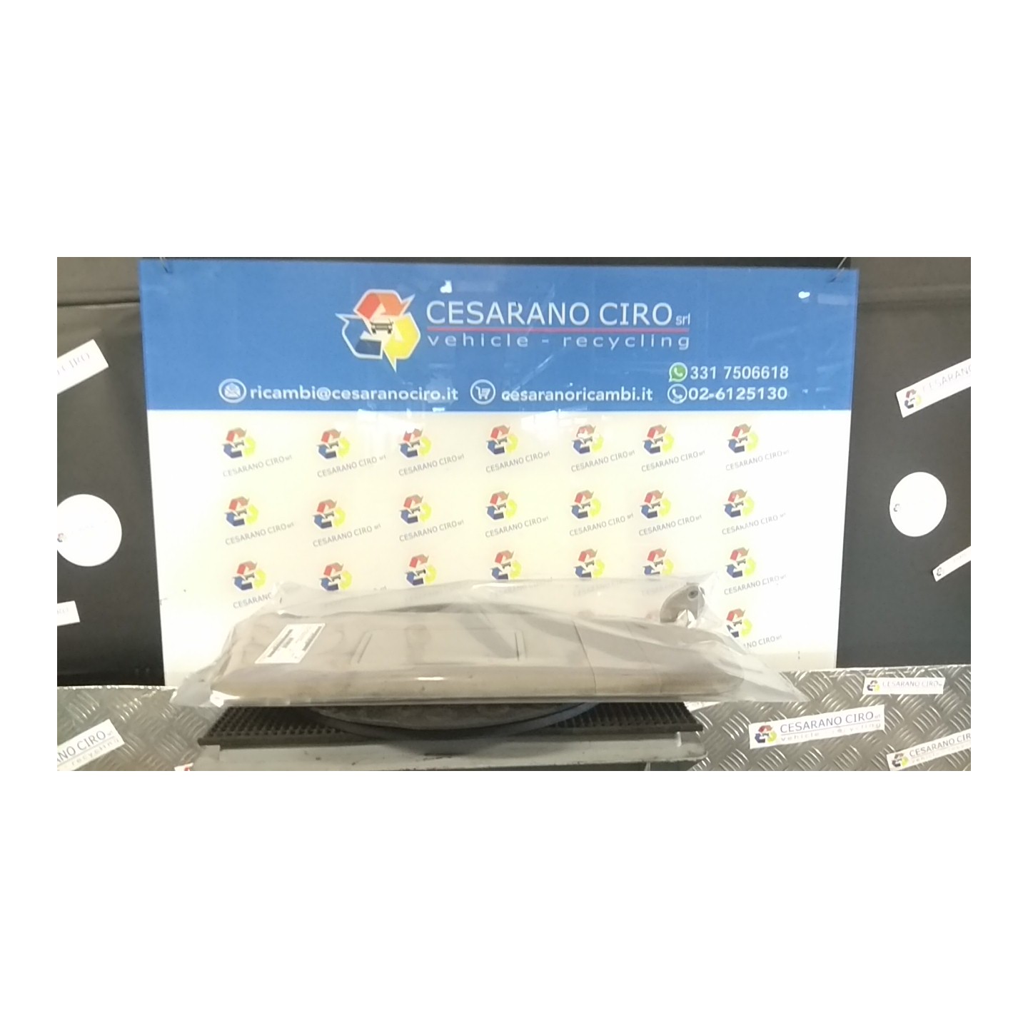 ALETTA PARASOLE PARABREZZA DX. 088 CITROEN BERLINGO VAN (10/02-03/08) KFW 8143TG