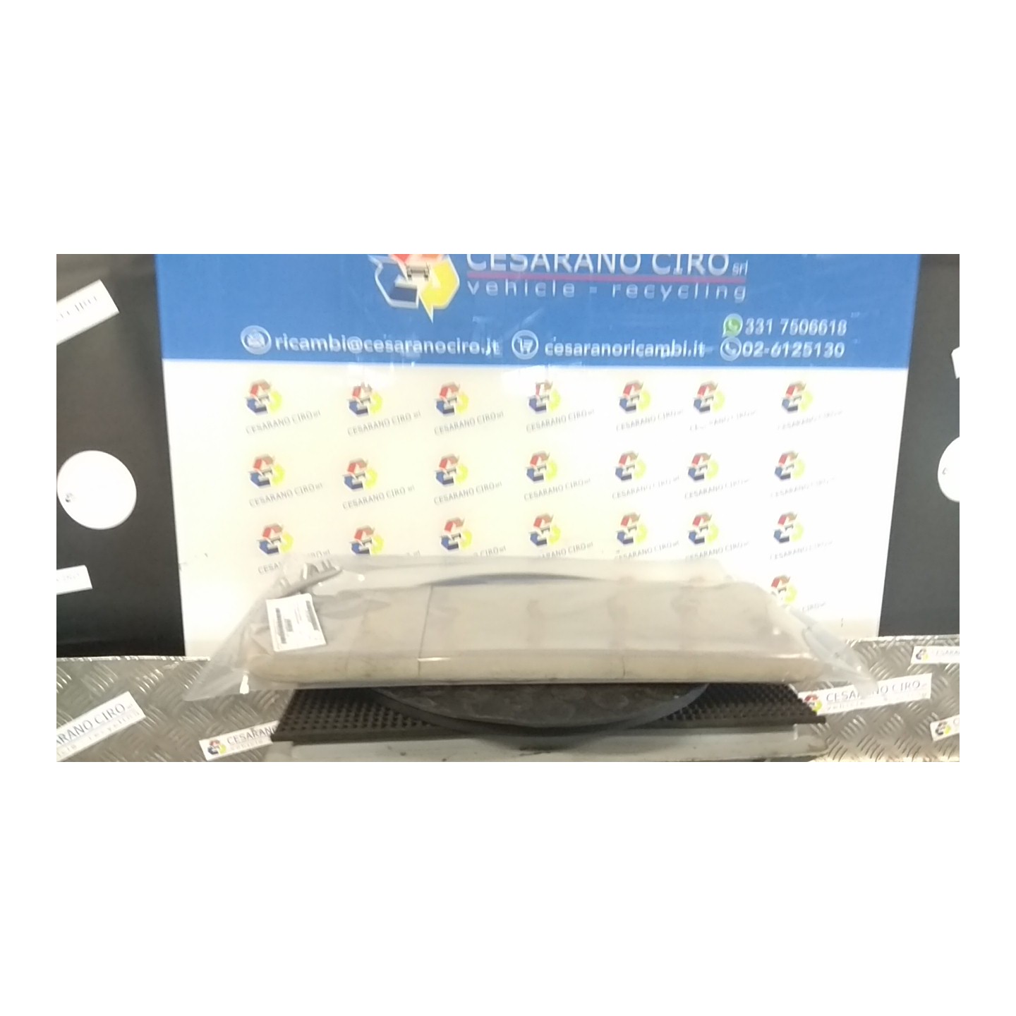 ALETTA PARASOLE PARABREZZA SX. 089 CITROEN BERLINGO VAN (10/02-03/08) KFW 8143TG