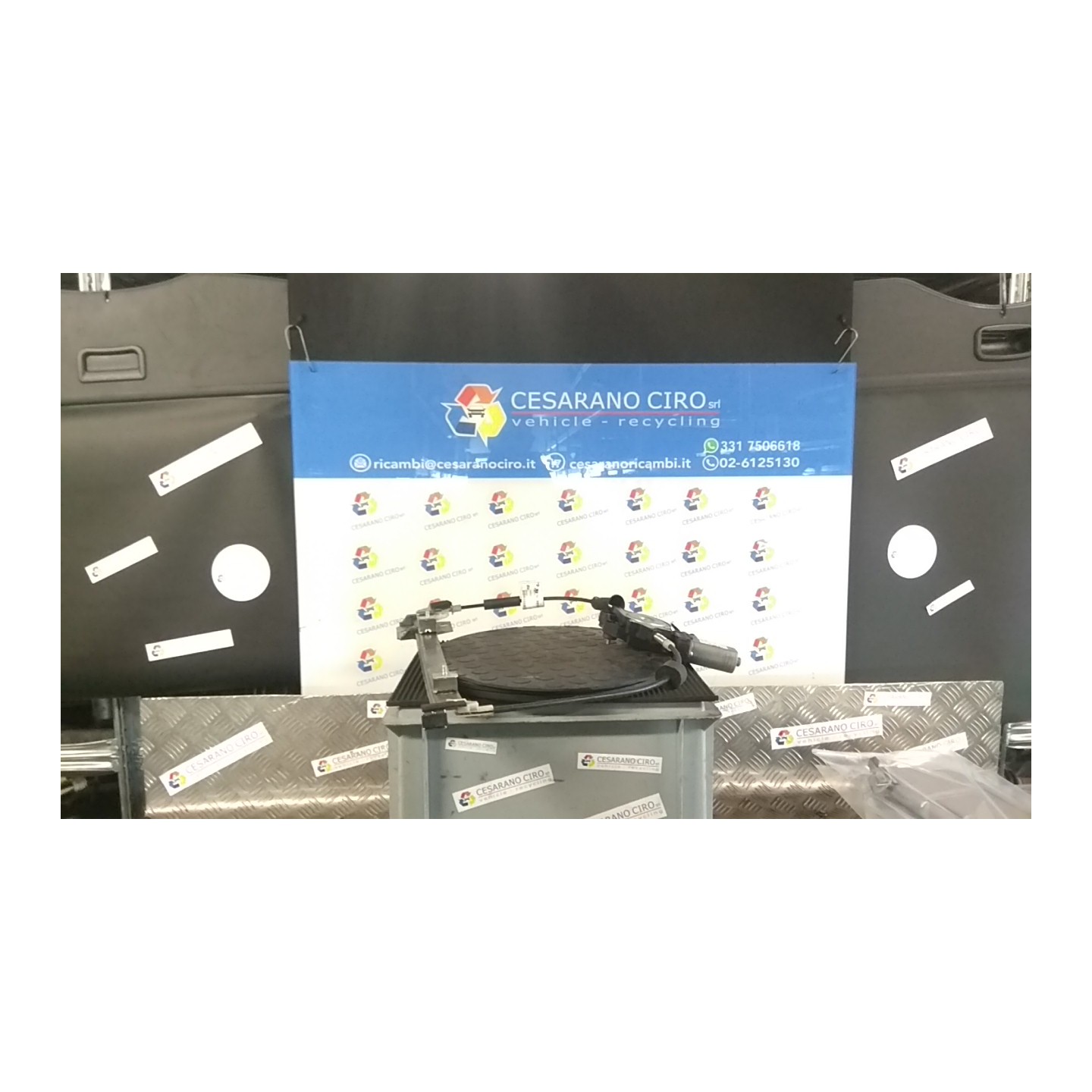 ALZACRISTALLO ELETTR. PORTA ANT. CON MOTORINO DX. 109 FIAT 600 (1E) (07/05-12/11) 187A1000 46512241
