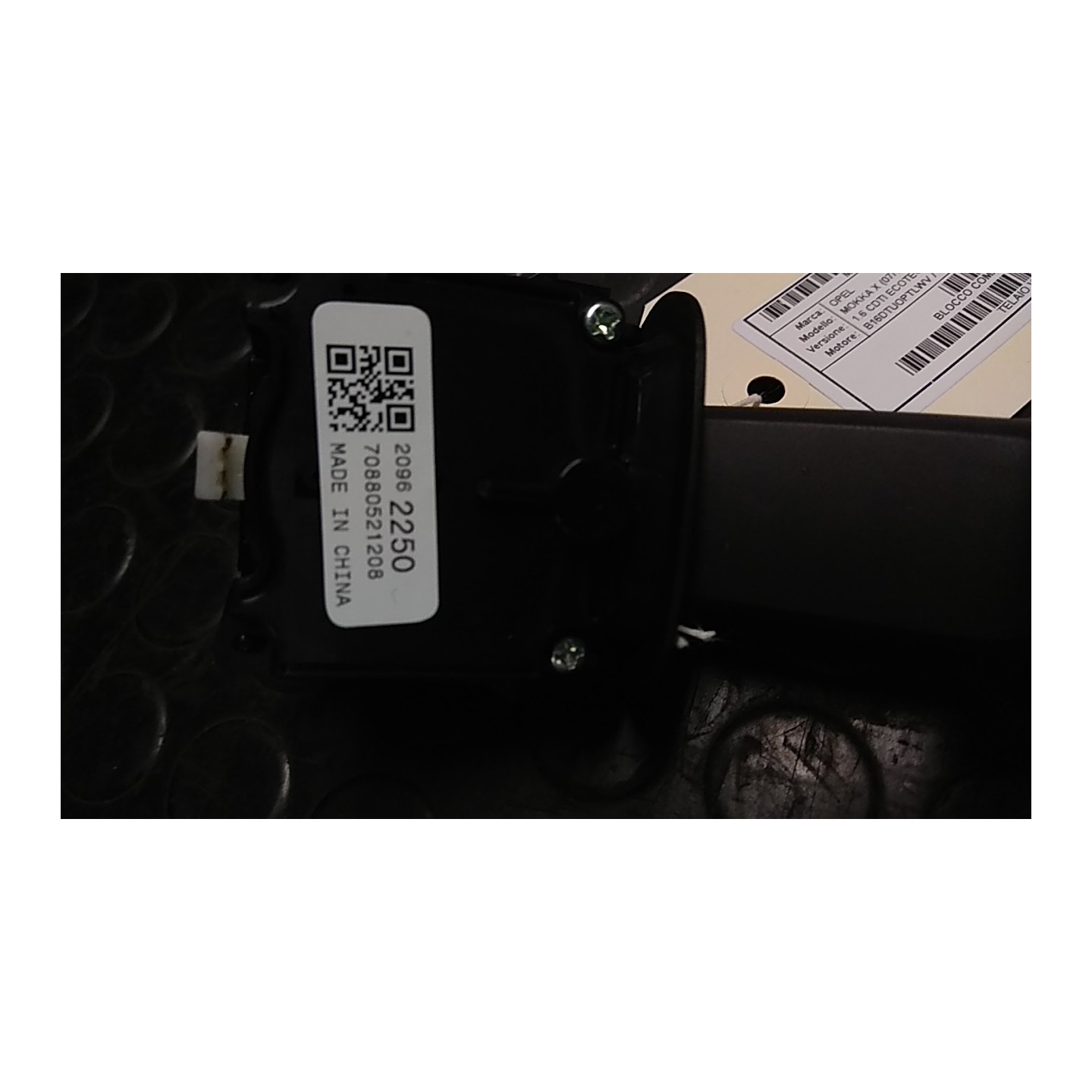 BLOCCO COMANDO VOLANTE LUCI 007 OPEL MOKKA X (07/16-) B16DTUOPTLWV 20962250