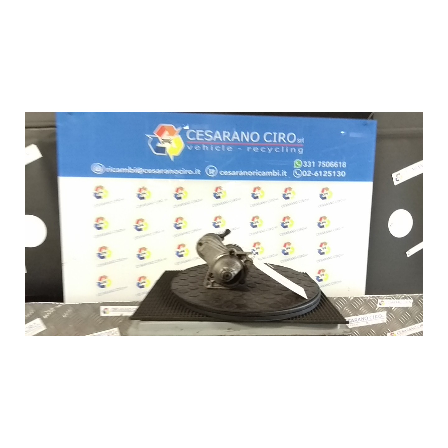 MOTORINO AVVIAMENTO VALEO 040 FIAT STILO (2V) (11/03-06/09) 192B3000 71739718