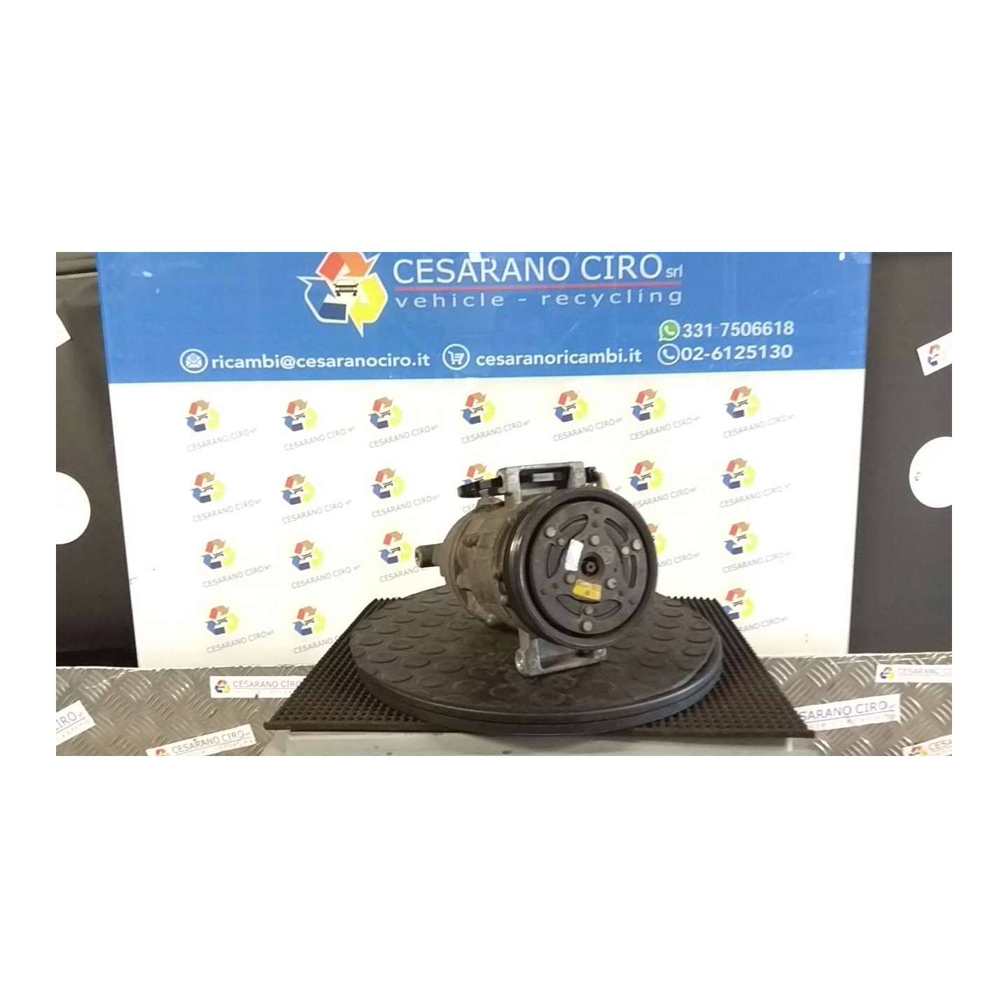 COMPRESSORE A/C 060 FIAT STILO (2V) (11/03-06/09) 192B3000 51756195