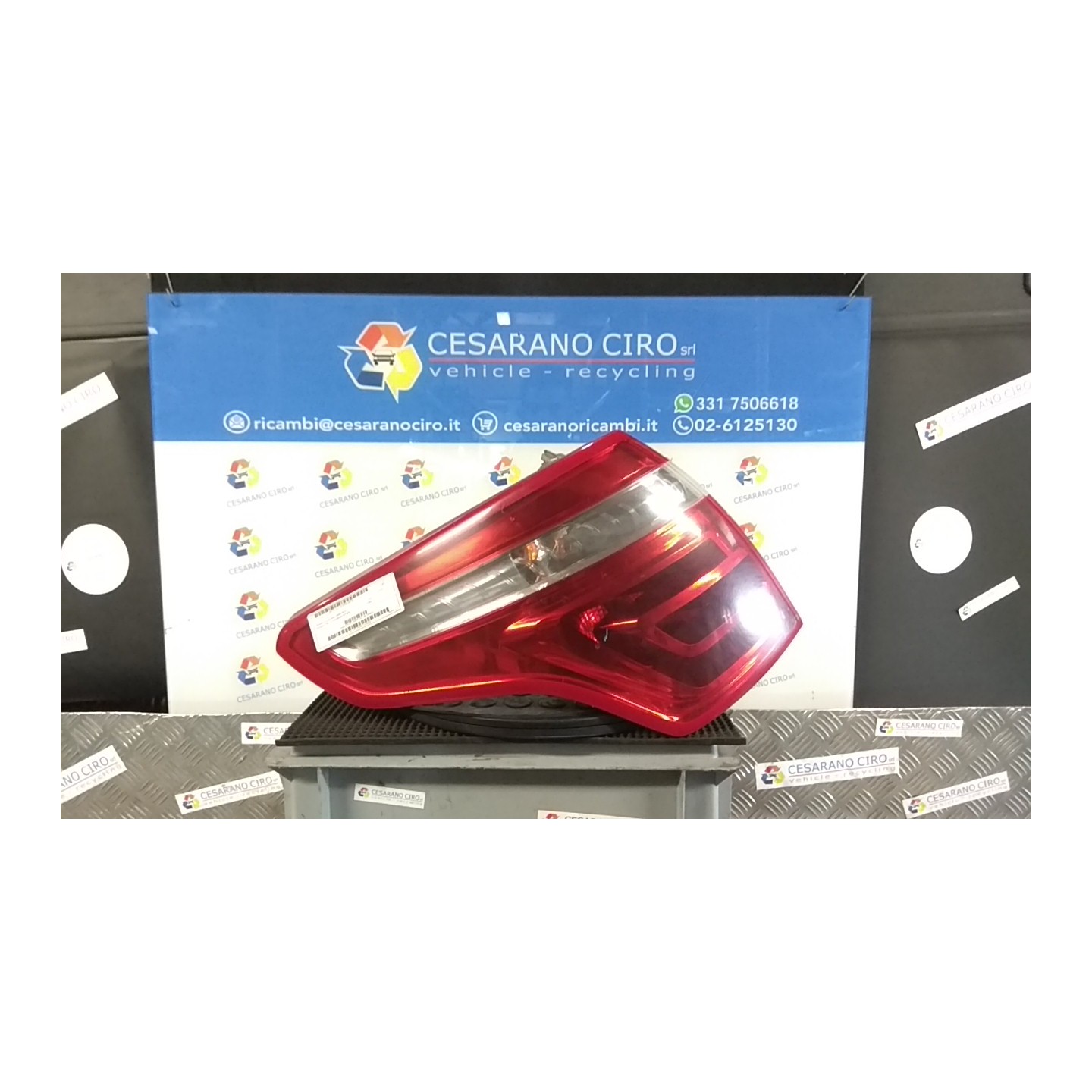 FANALE POST. PARTE EST. SX. 133 CITROEN C4 PICASSO (09/06-08/13) 9HZ 6350CA