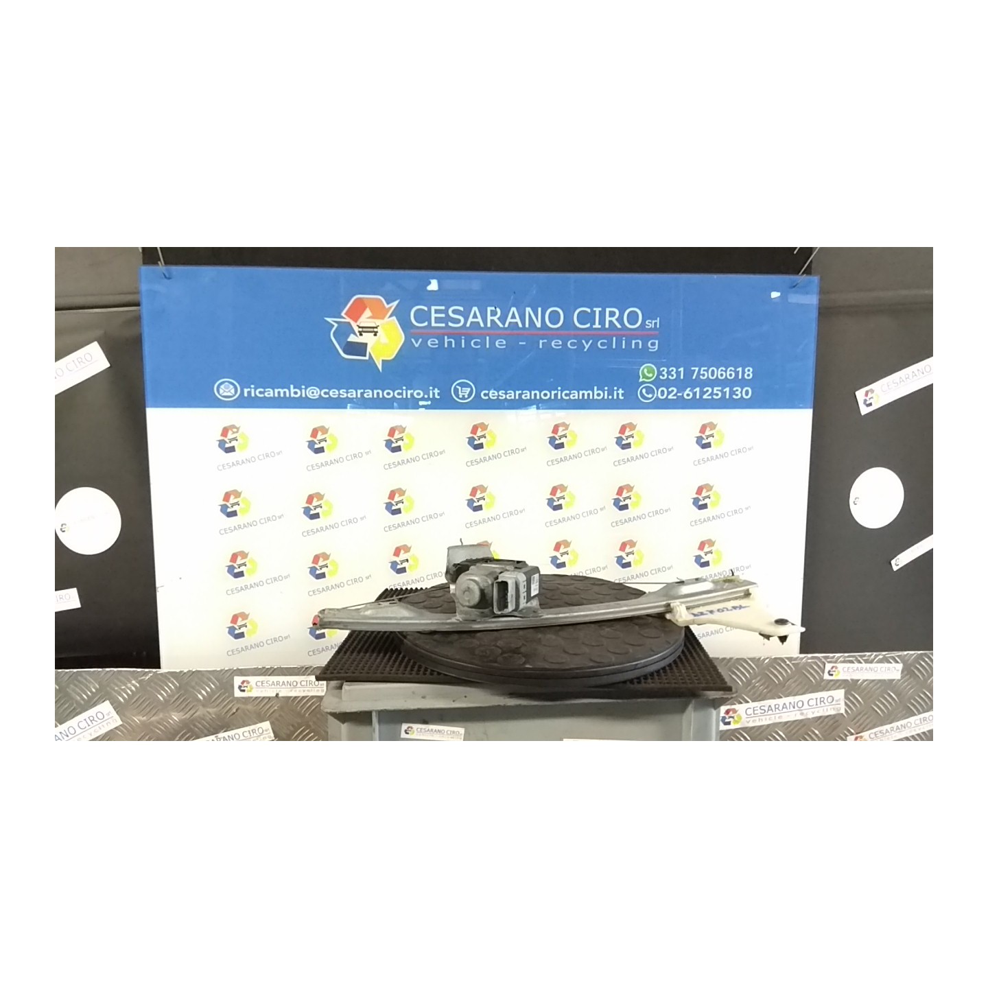 ALZACRISTALLO ELETTR. PORTA POST. C/MOTORINO DX. 135 CITROEN C4 PICASSO (09/06-08/13) 9HZ 9224E4
