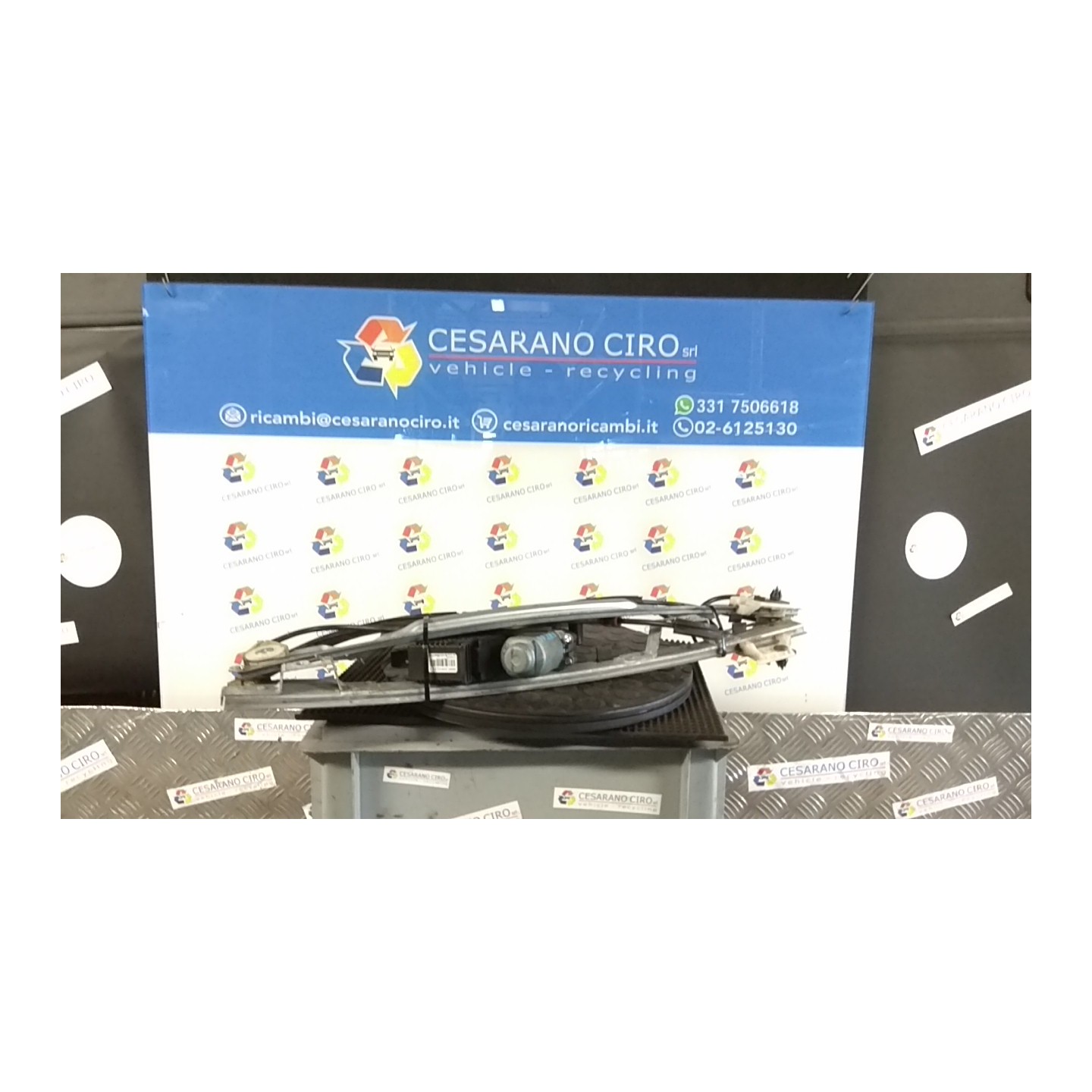 ALZACRISTALLO ELETTR. PORTA ANT. SX. 138 CITROEN C4 PICASSO (09/06-08/13) 9HZ 9221CV