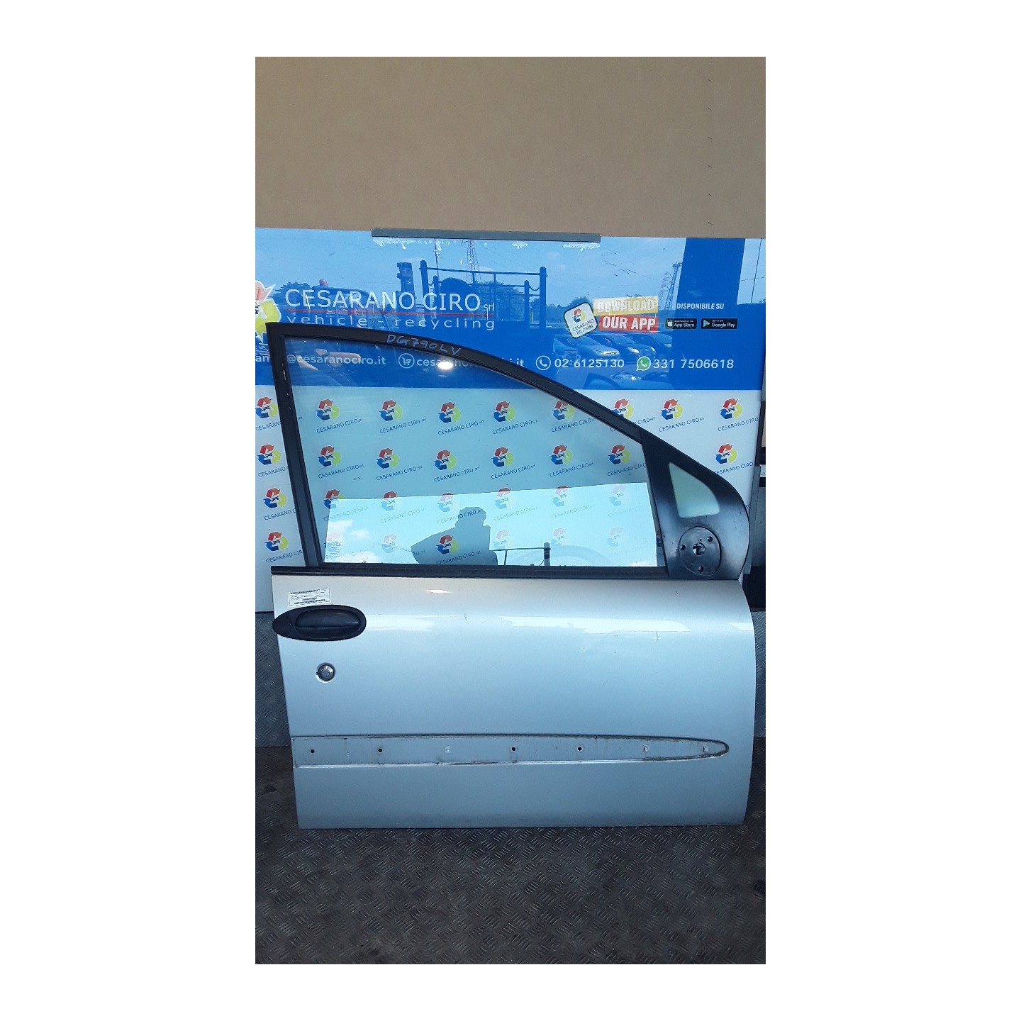 PORTA ANT. DX. 141 FIAT MULTIPLA (1F) (05/04-04/12) 182B6000 51734596