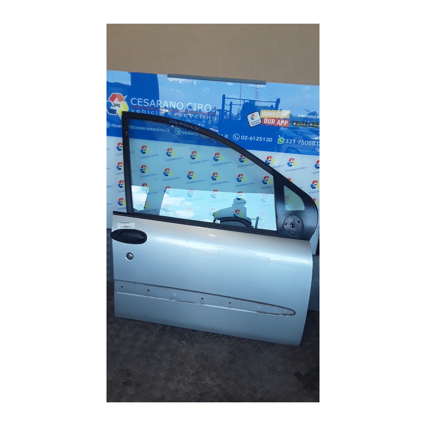 PORTA ANT. DX. 141 FIAT MULTIPLA (1F) (05/04-04/12) 182B6000 51734596