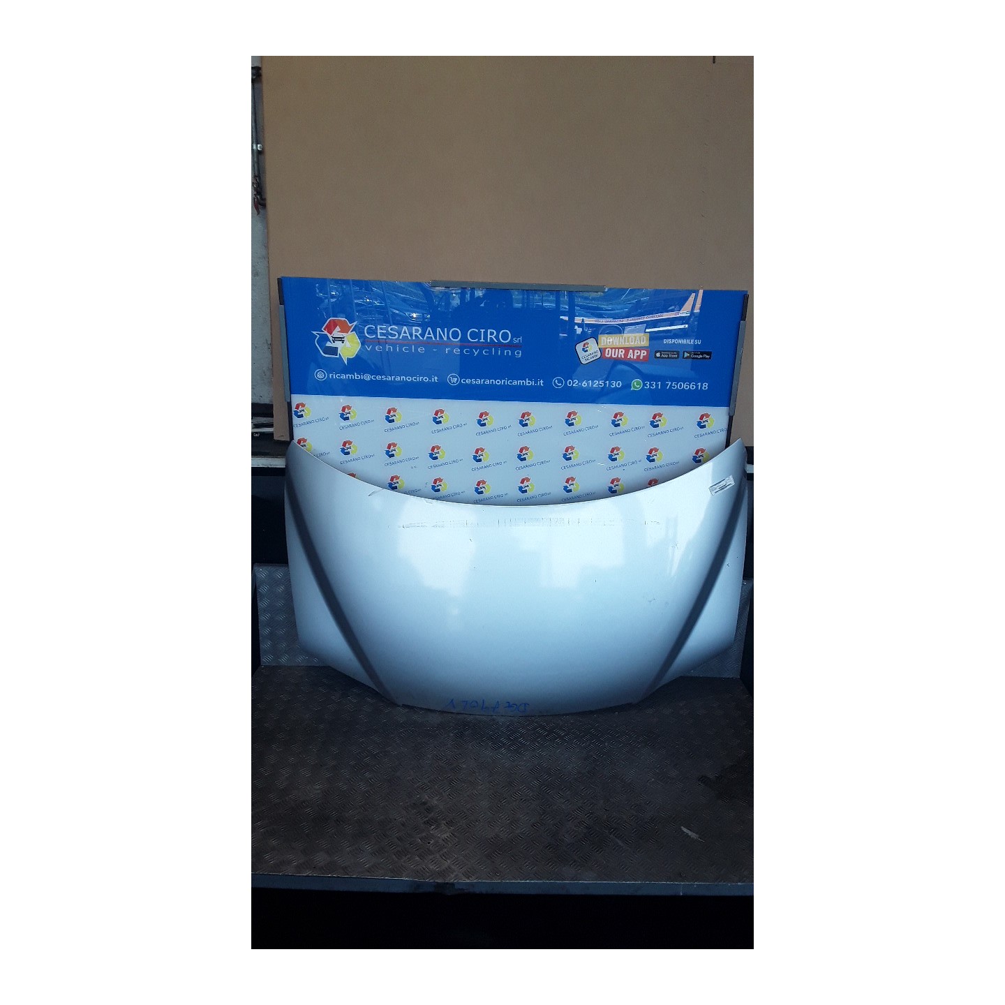 COFANO ANT. 142 FIAT MULTIPLA (1F) (05/04-04/12) 182B6000 51736869